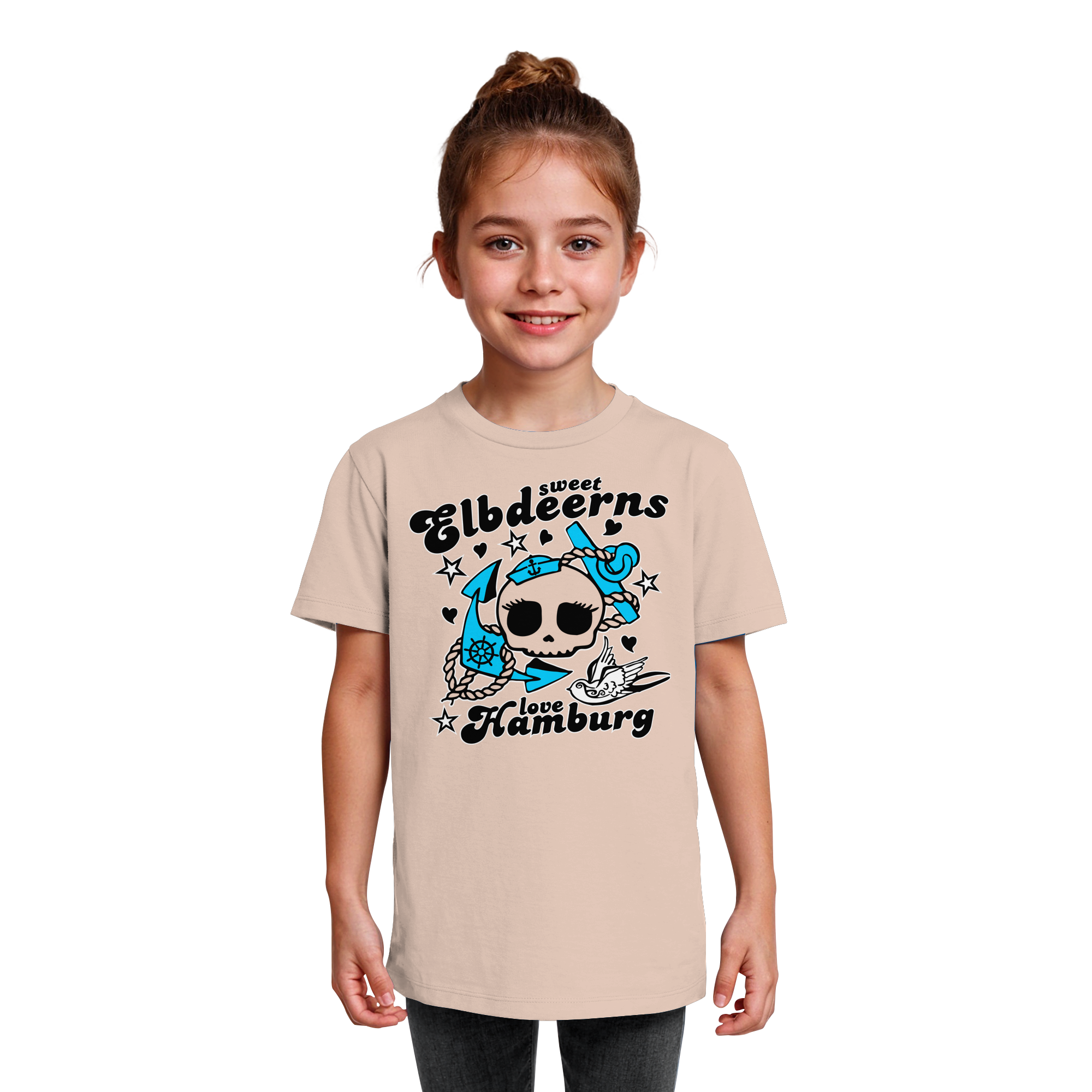Kindershirt "sweet Elbdeerns" - Kids Organic Shirt