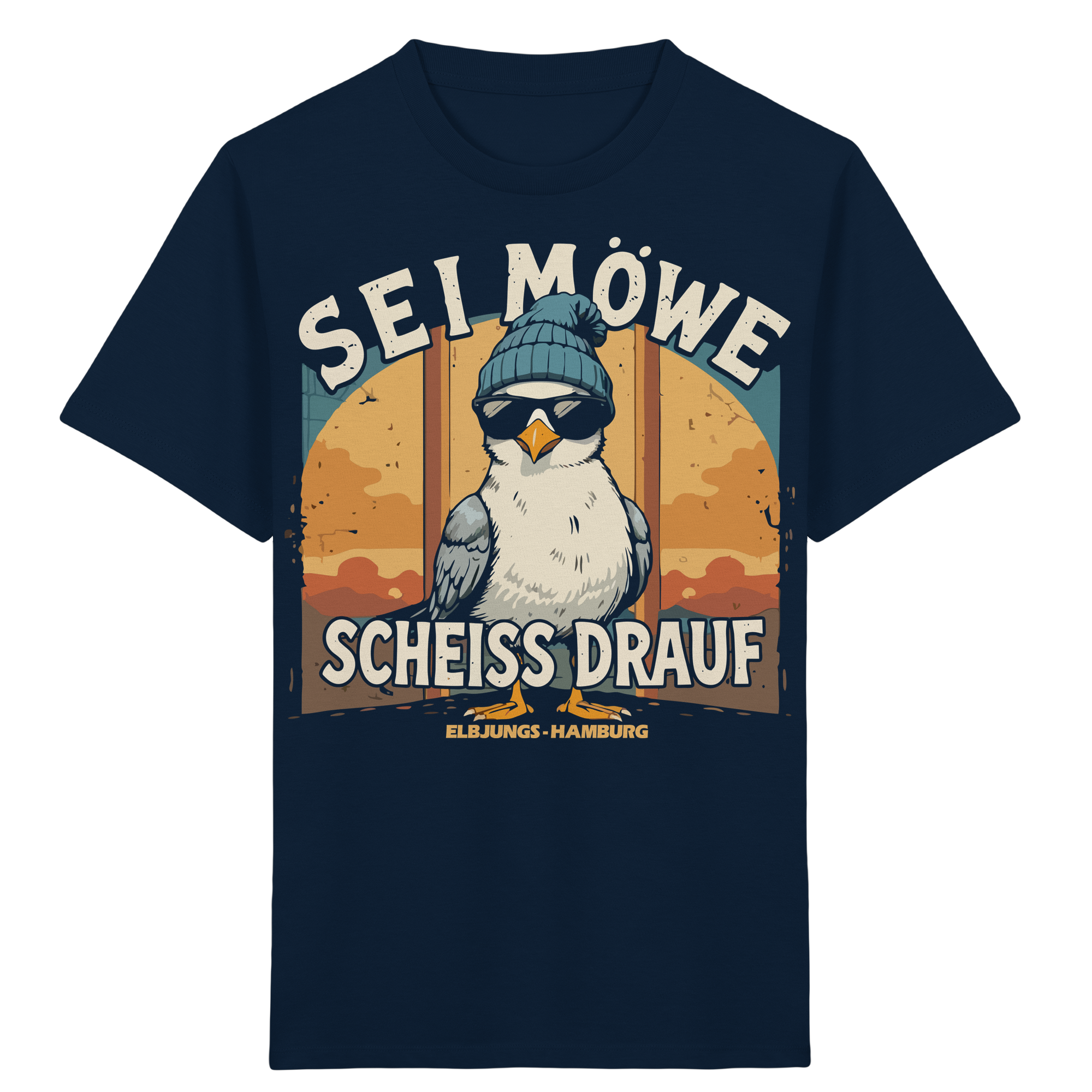 Kindershirt - sei Möwe.... - Kids Organic Shirt