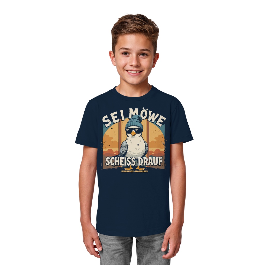 Kindershirt - sei Möwe.... - Kids Organic Shirt