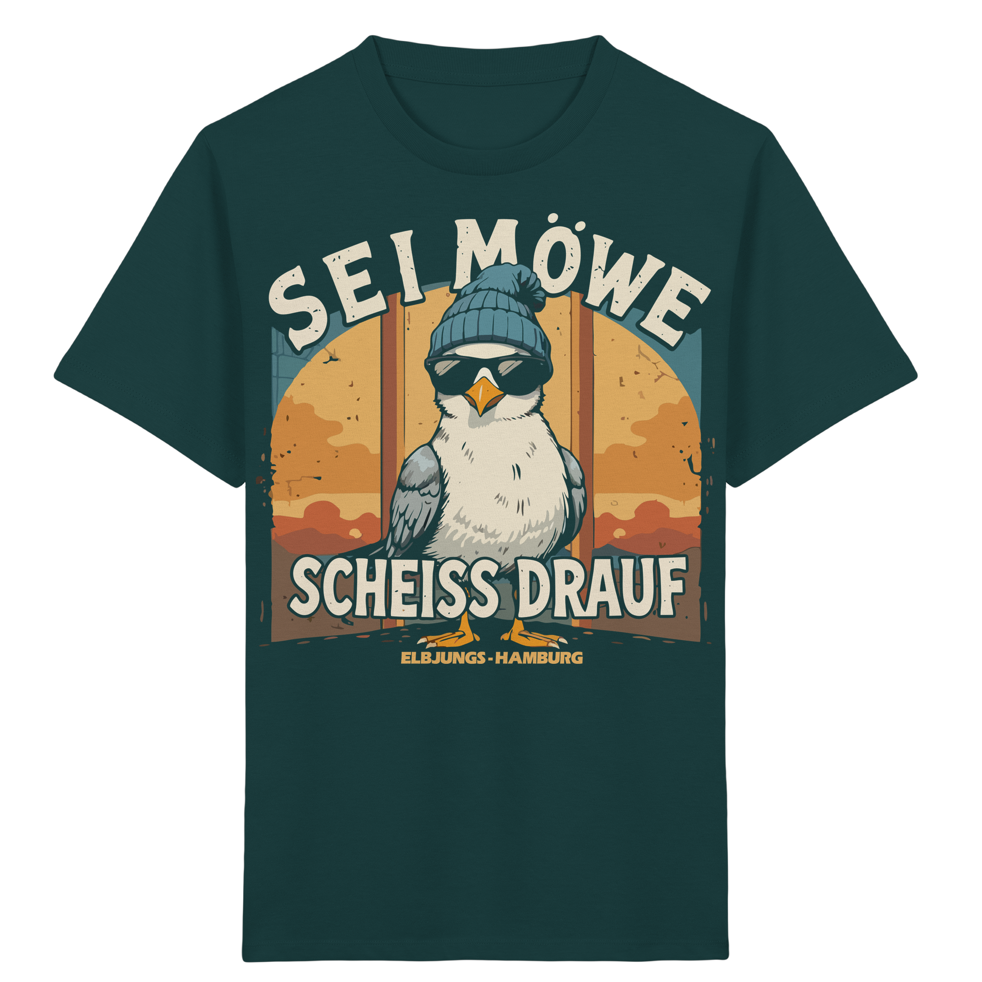Kindershirt - sei Möwe.... - Kids Organic Shirt