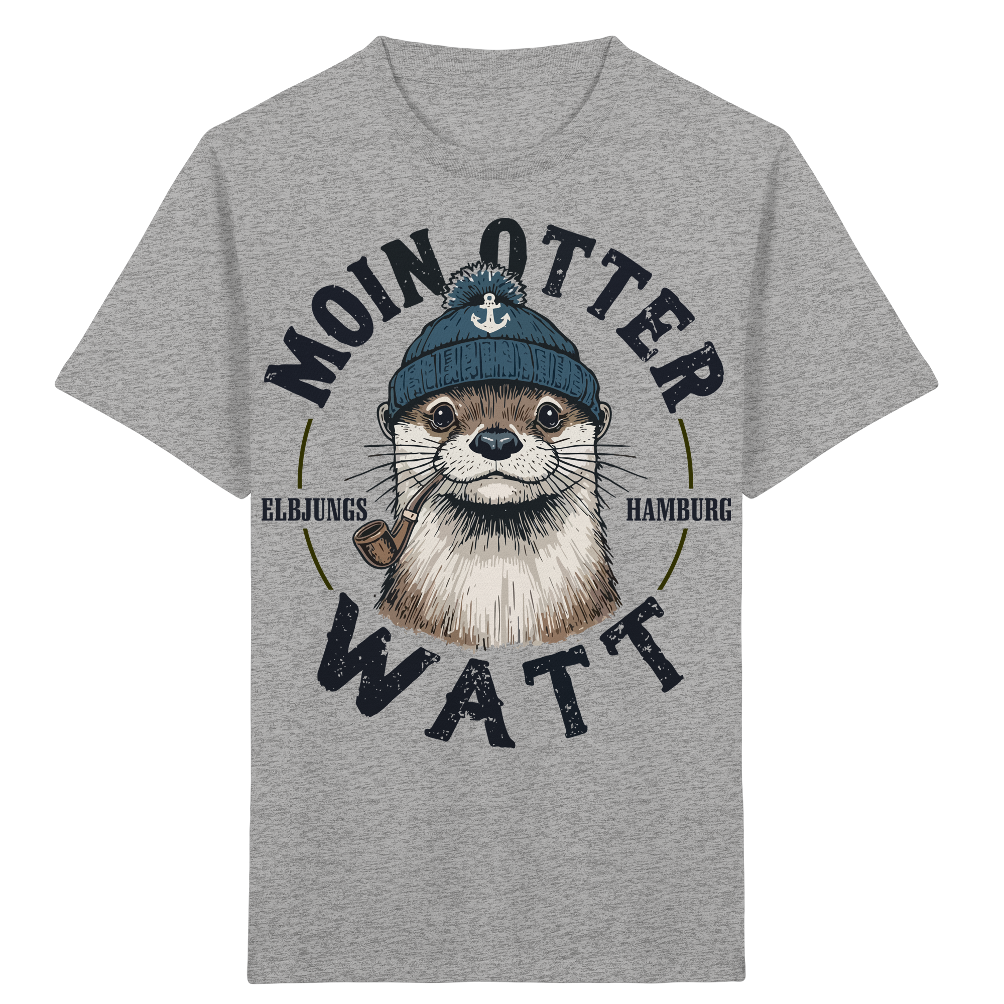 Kindershirt "MOIN oder WATT" - Kids Organic Shirt