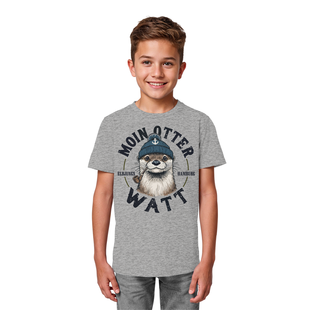 Kindershirt "MOIN oder WATT" - Kids Organic Shirt