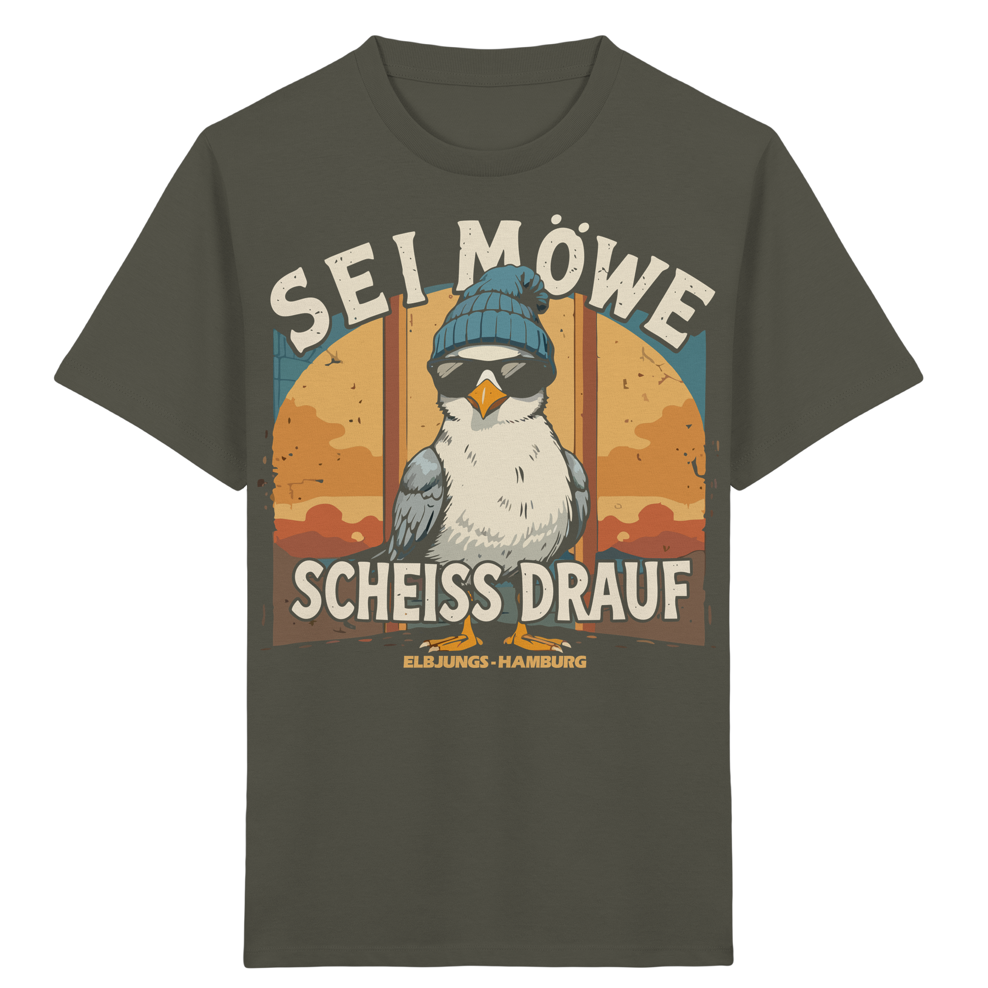 Kindershirt - sei Möwe.... - Kids Organic Shirt