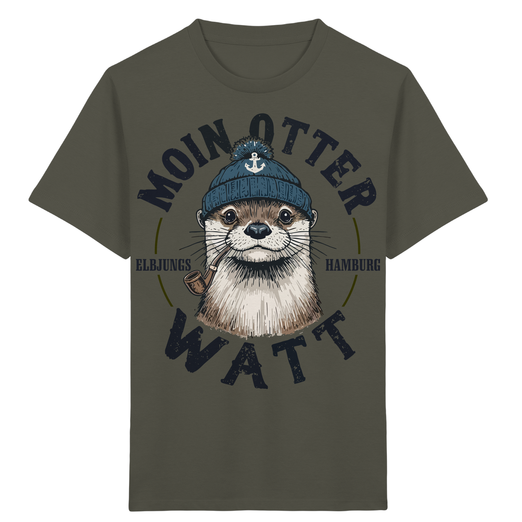 Kindershirt "MOIN oder WATT" - Kids Organic Shirt
