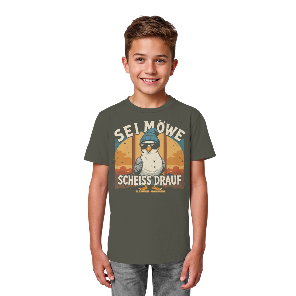 Kindershirt - sei Möwe.... - Kids Organic Shirt
