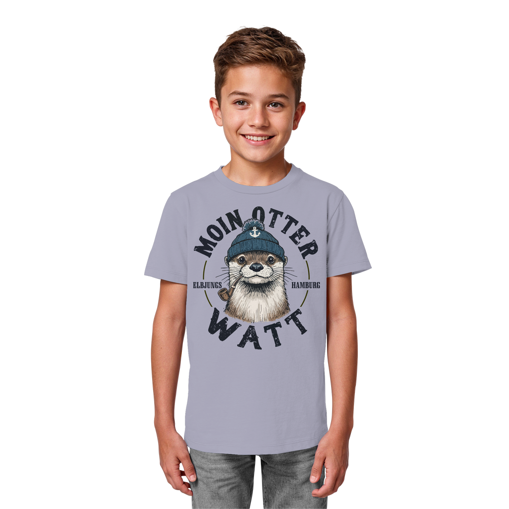 Kindershirt "MOIN oder WATT" - Kids Organic Shirt
