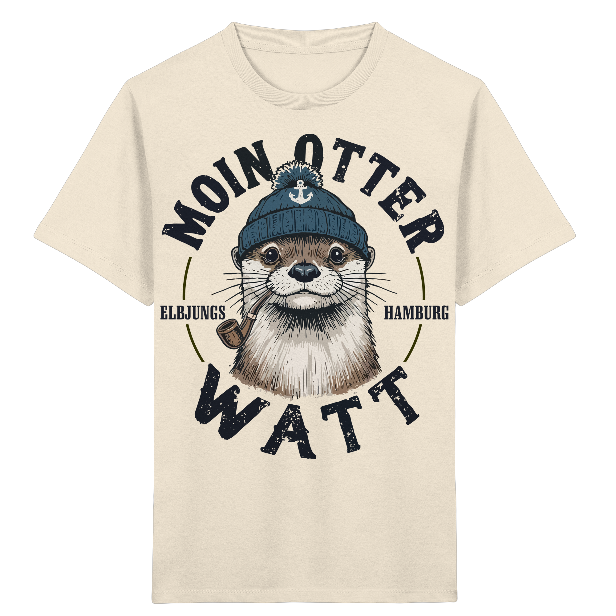 Kindershirt "MOIN oder WATT" - Kids Organic Shirt