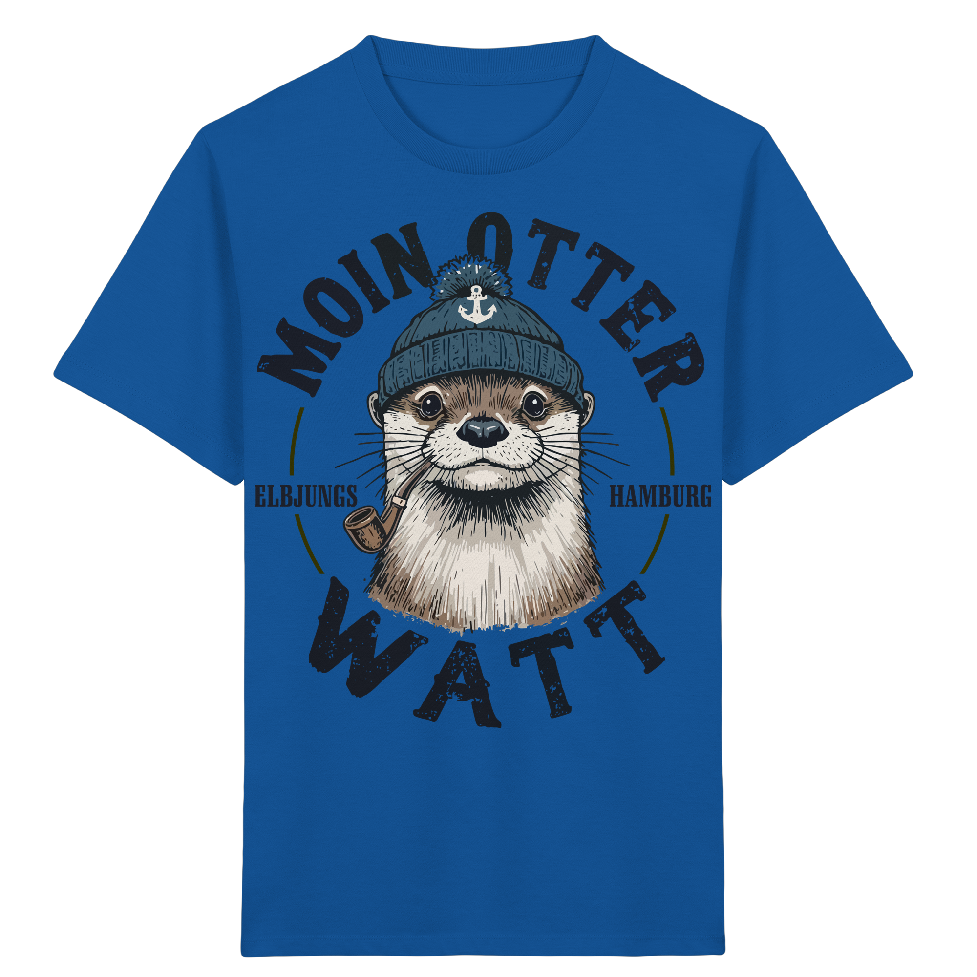 Kindershirt "MOIN oder WATT" - Kids Organic Shirt