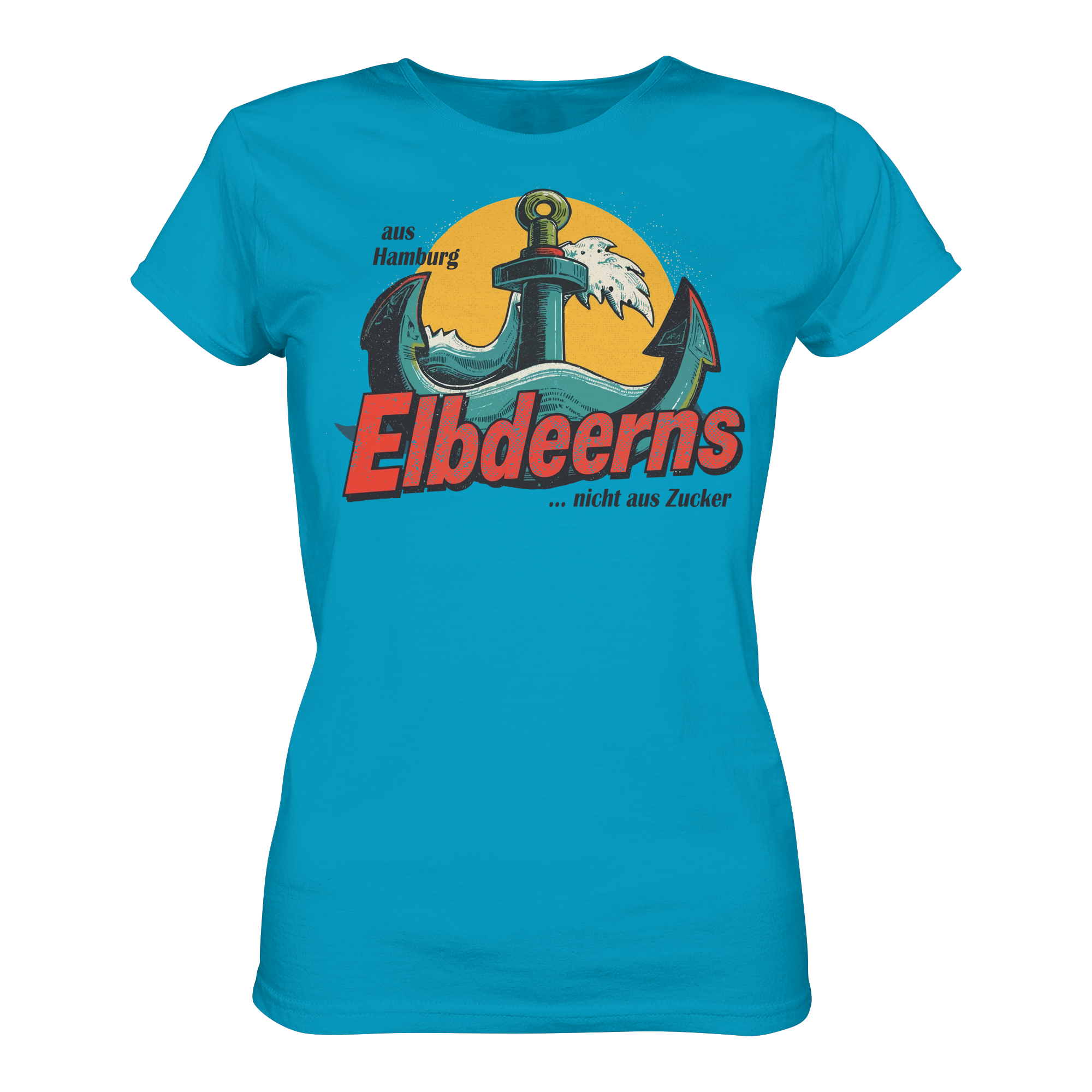 Elbdeerns - nicht aus Zucker - Ladies Premium Shirt
