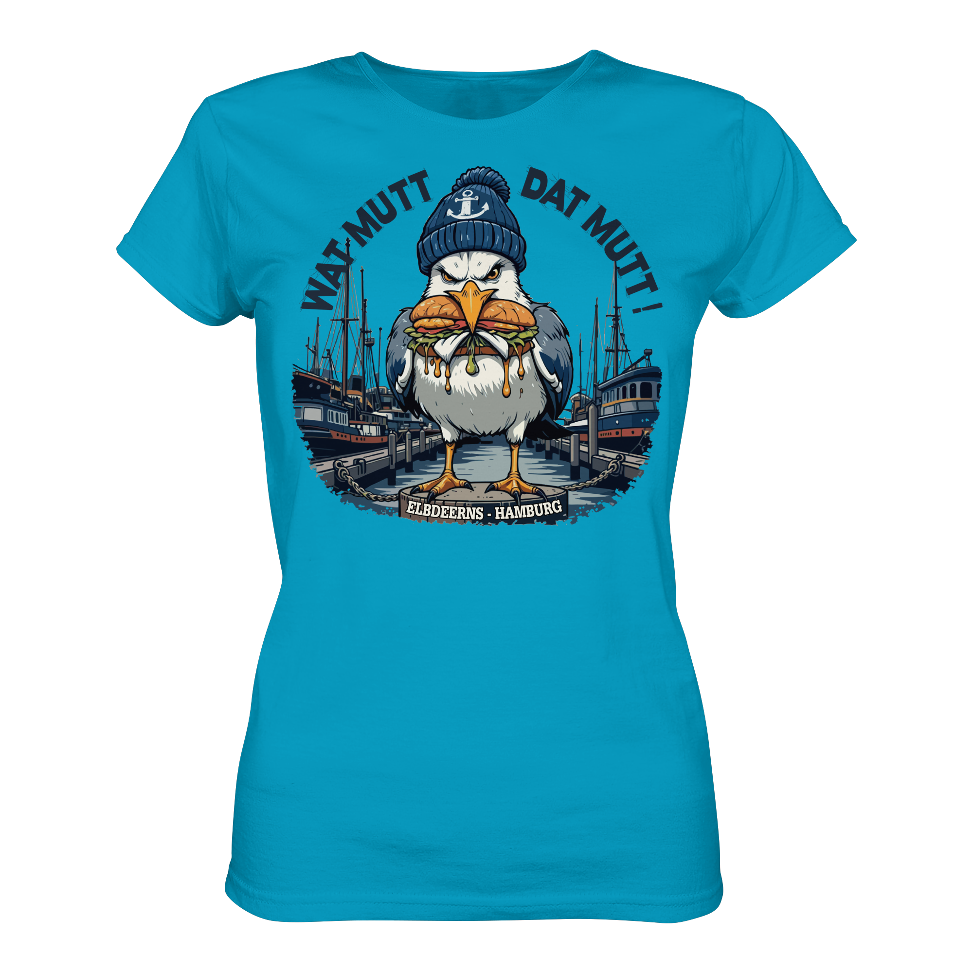 Elbdeerns - WAT MUTT DAT MUTT - Ladies Premium Shirt