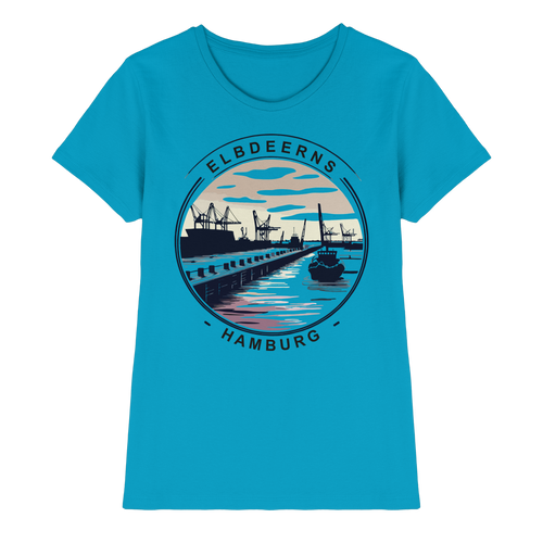 Elbdeerns "Hafengebiet" - Ladies Premium Shirt