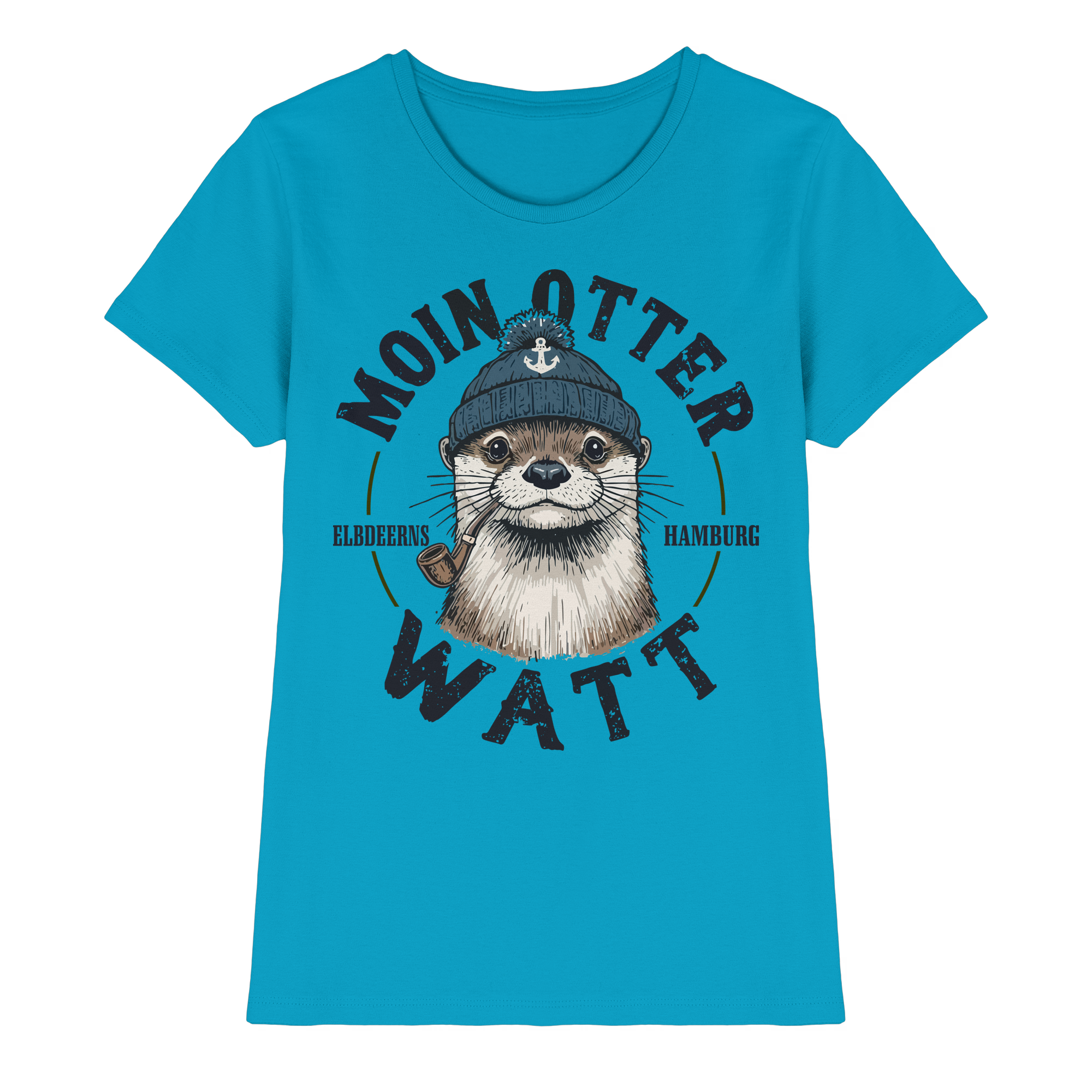 Elbdeerns - MOIN oder WATT - Ladies Premium Shirt