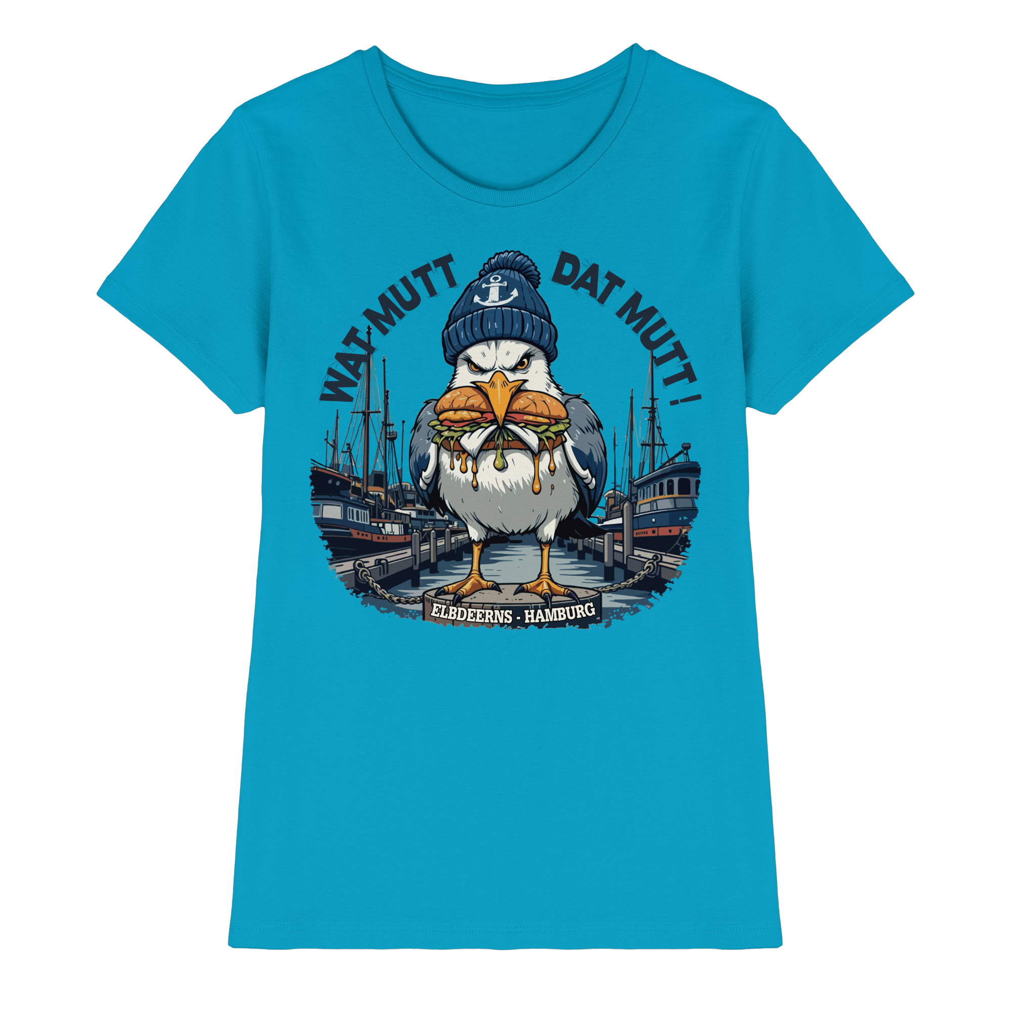 Elbdeerns - WAT MUTT DAT MUTT - Ladies Premium Shirt