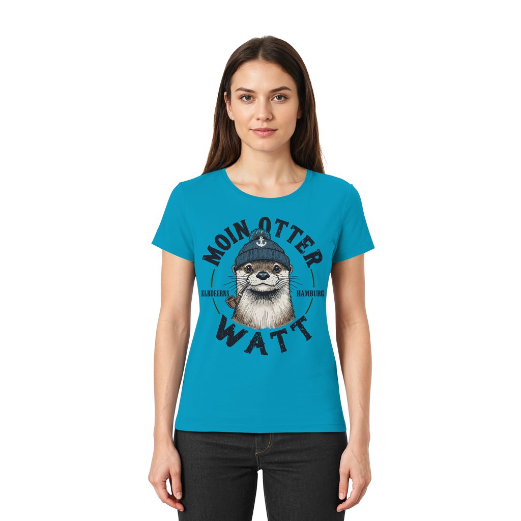 Elbdeerns - MOIN oder WATT - Ladies Premium Shirt