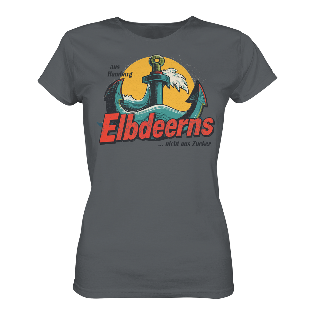 Elbdeerns - nicht aus Zucker - Ladies Premium Shirt