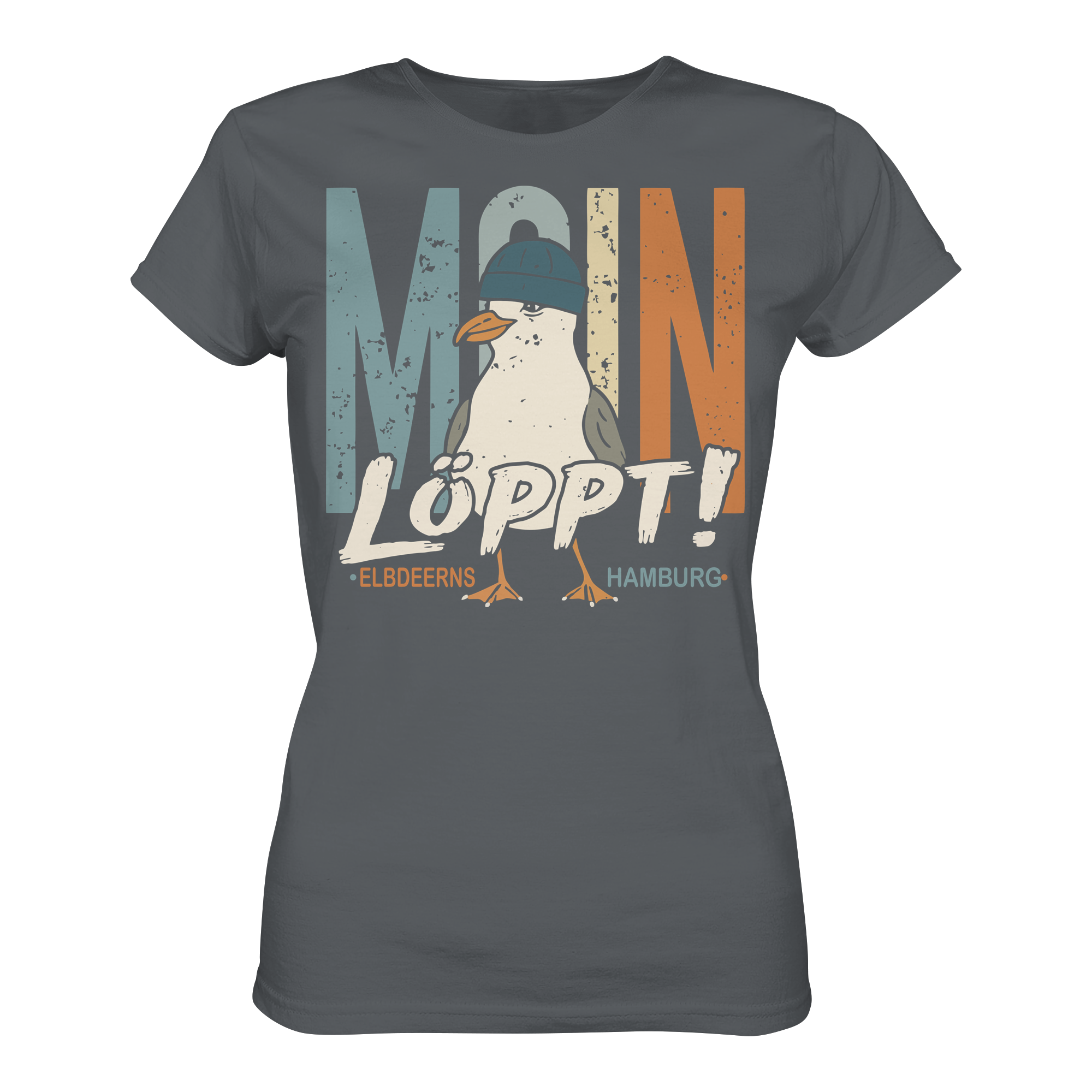 Elbdeerns - MOIN ...löppt! - Ladies Premium Shirt