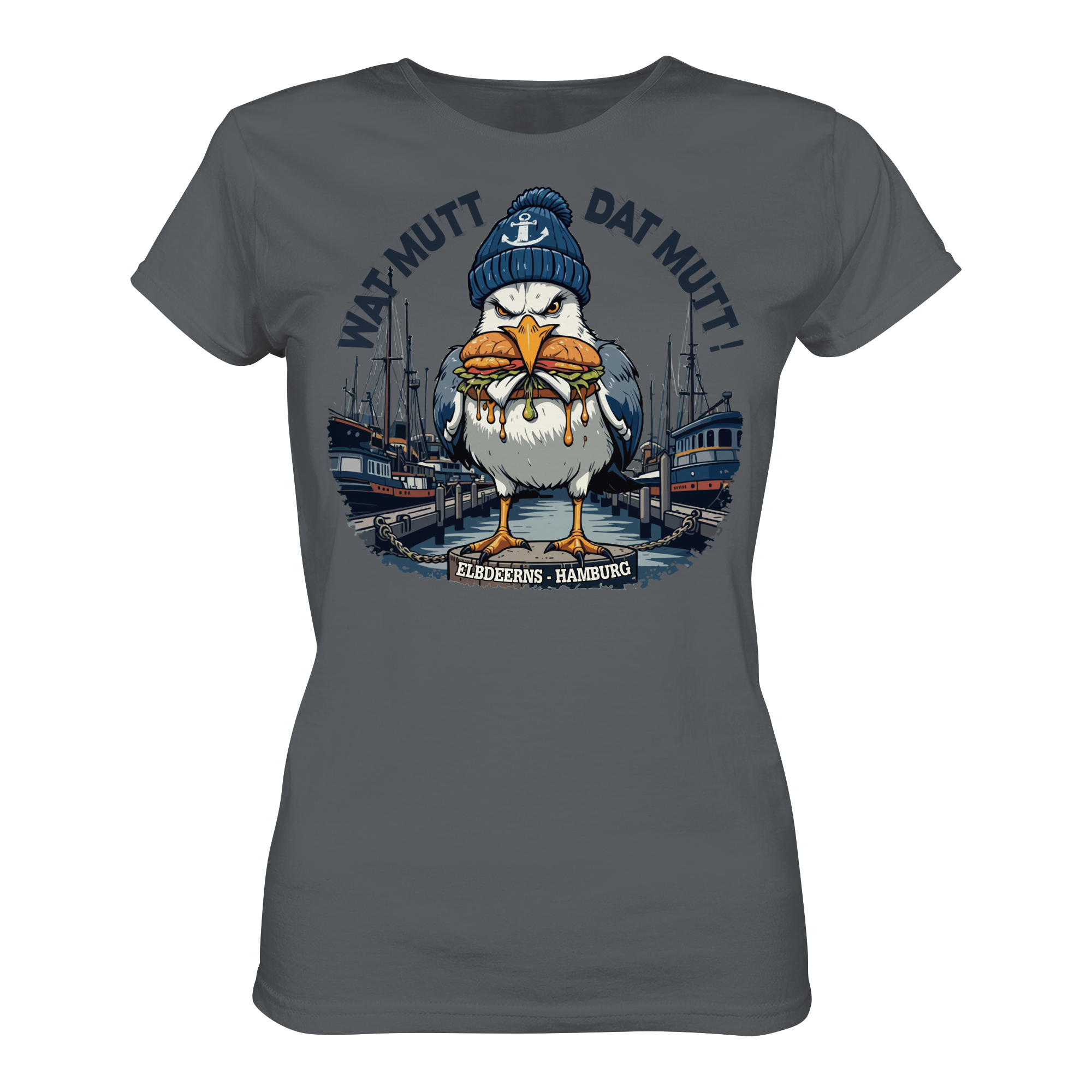 Elbdeerns - WAT MUTT DAT MUTT - Ladies Premium Shirt