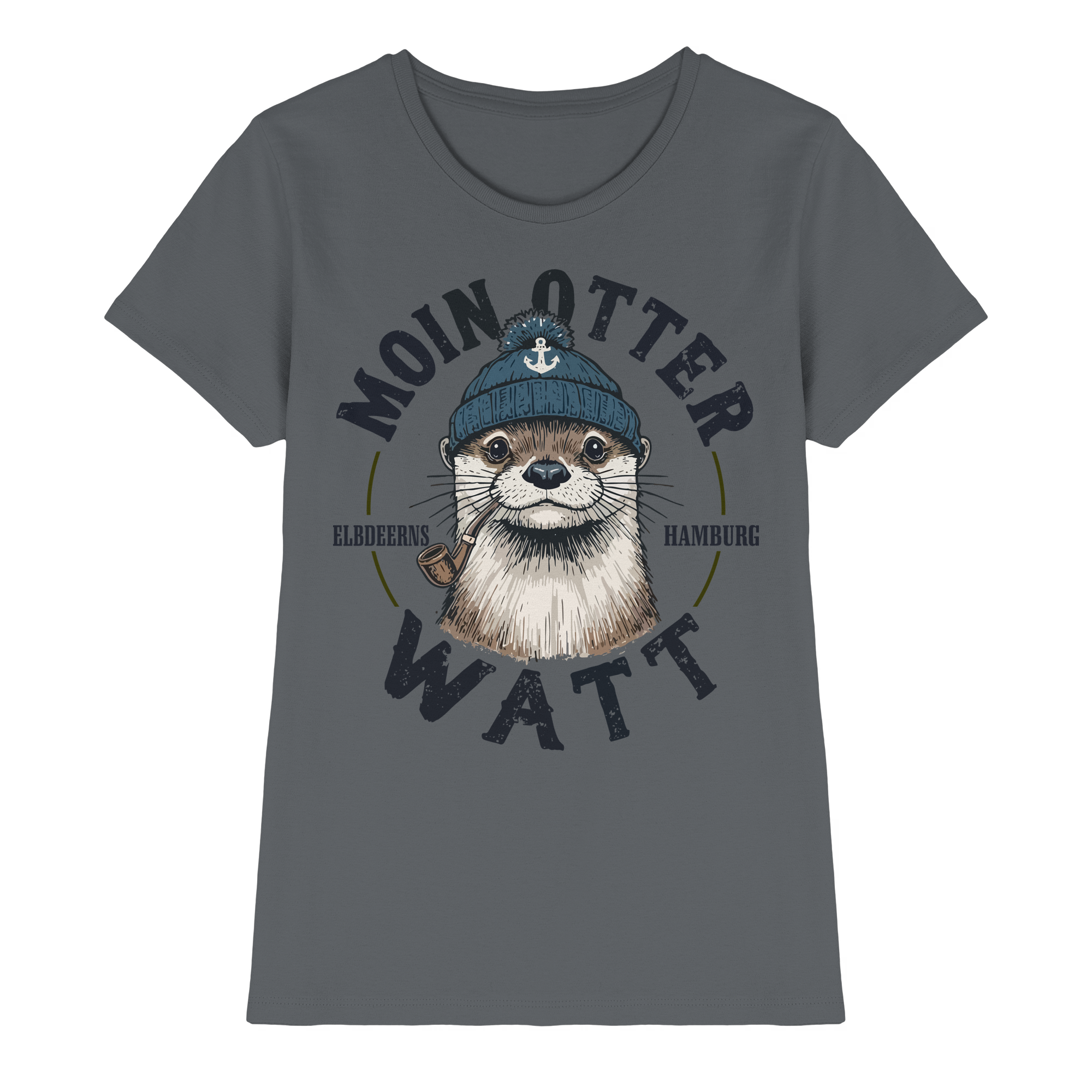 Elbdeerns - MOIN oder WATT - Ladies Premium Shirt