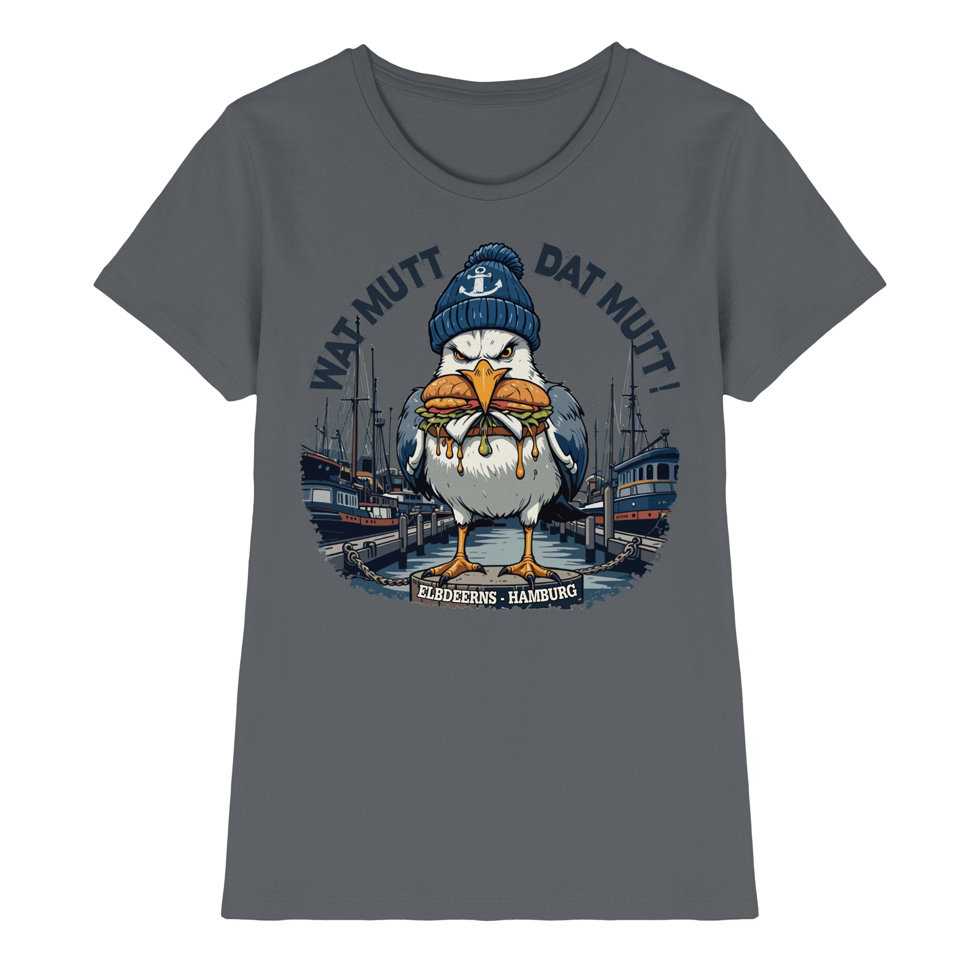 Elbdeerns - WAT MUTT DAT MUTT - Ladies Premium Shirt