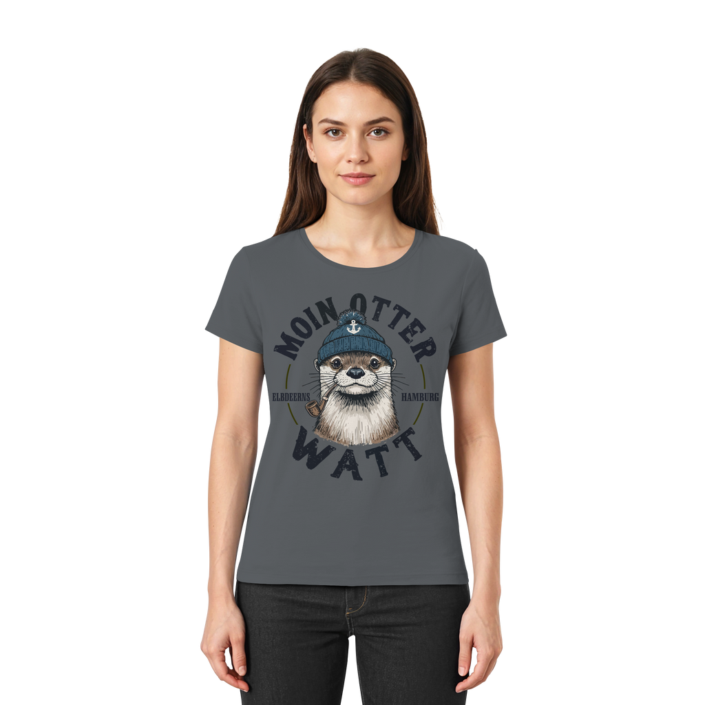 Elbdeerns - MOIN oder WATT - Ladies Premium Shirt