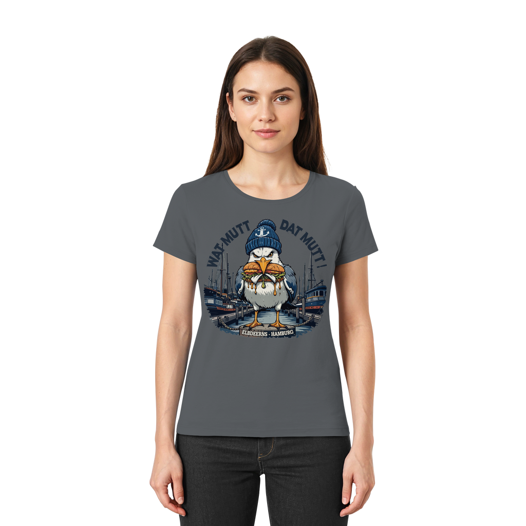 Elbdeerns - WAT MUTT DAT MUTT - Ladies Premium Shirt