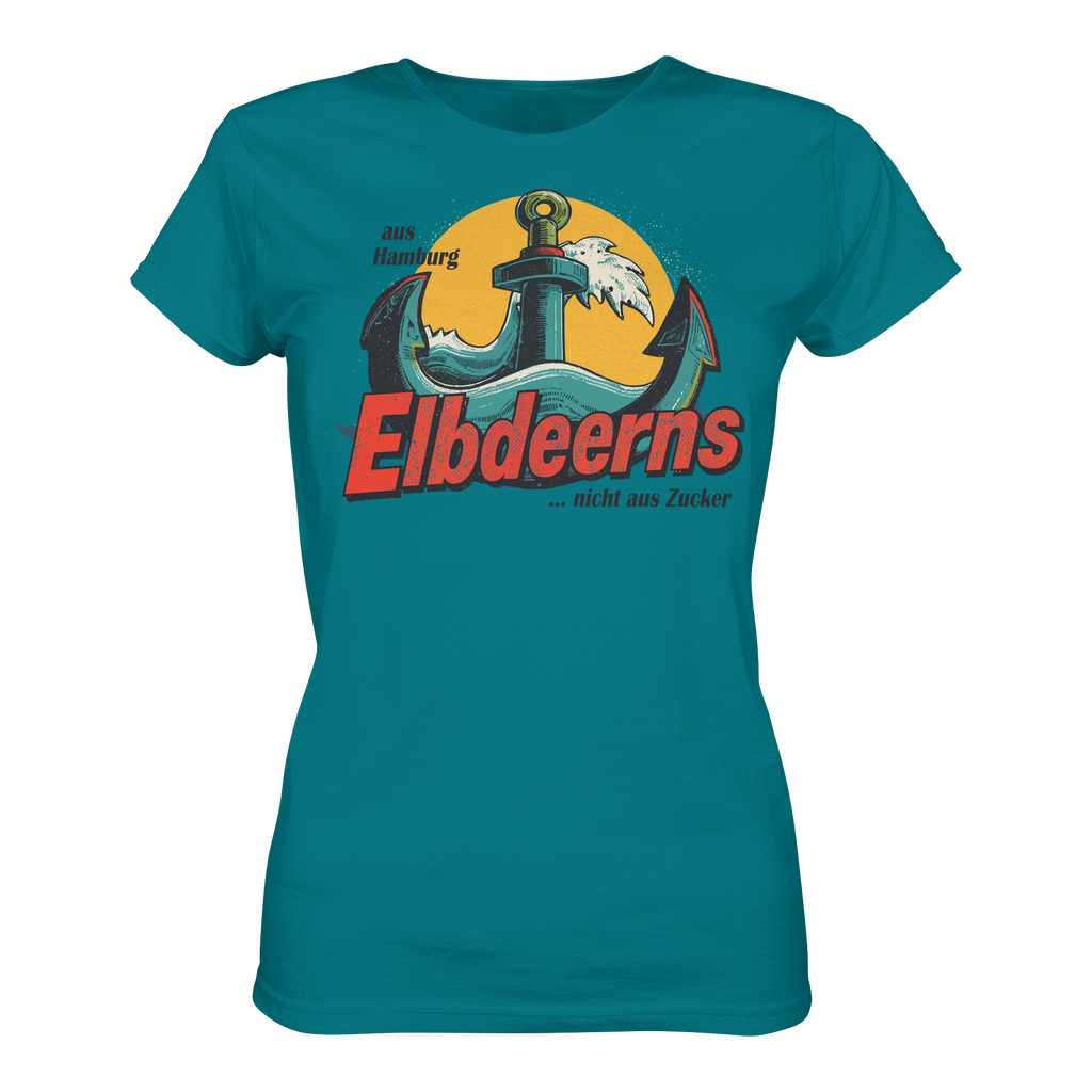 Elbdeerns - nicht aus Zucker - Ladies Premium Shirt