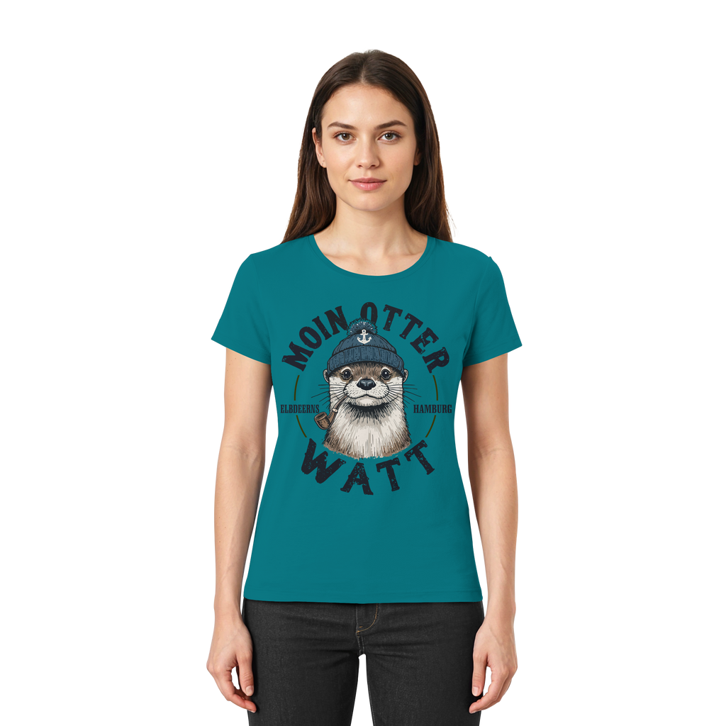 Elbdeerns - MOIN oder WATT - Ladies Premium Shirt