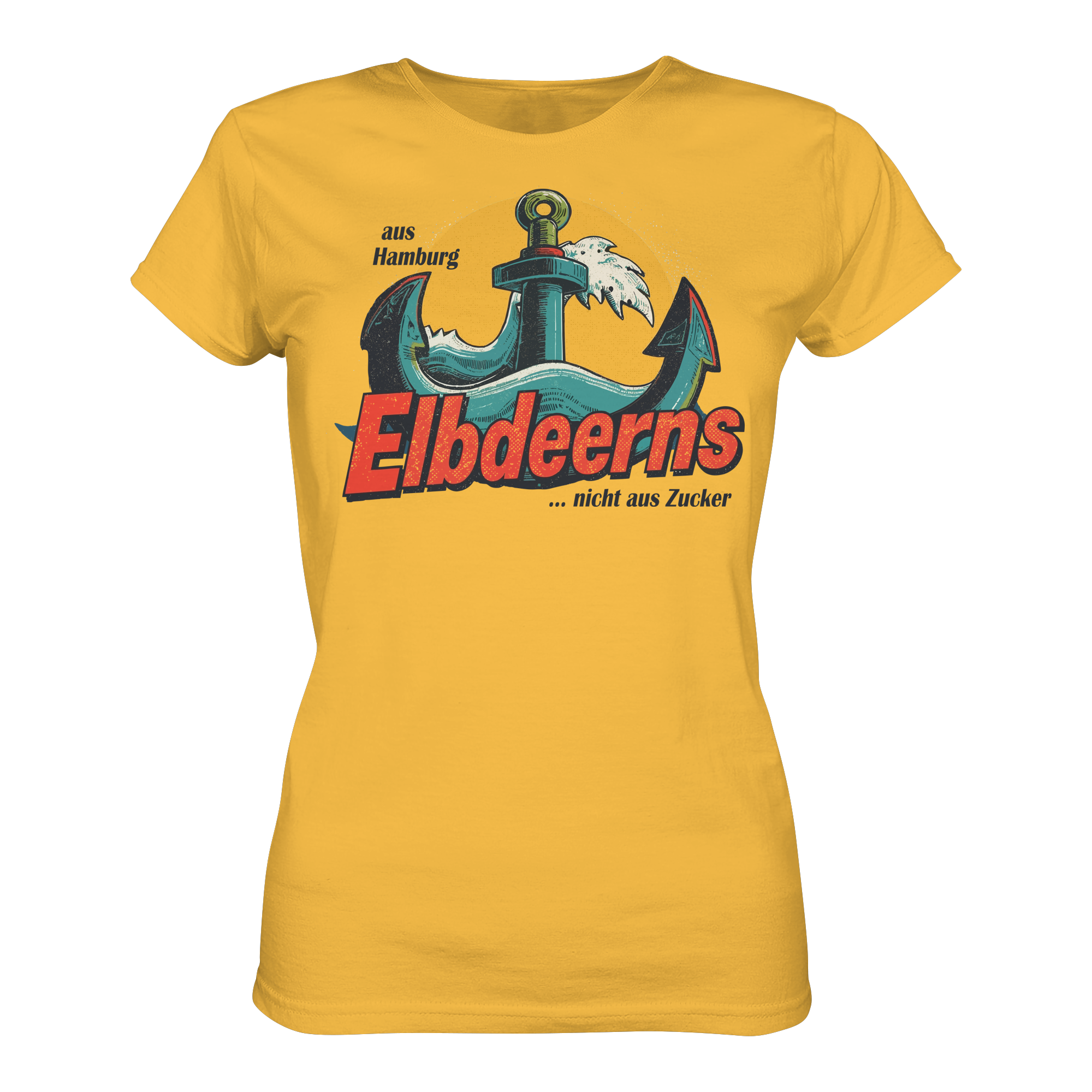 Elbdeerns - nicht aus Zucker - Ladies Premium Shirt