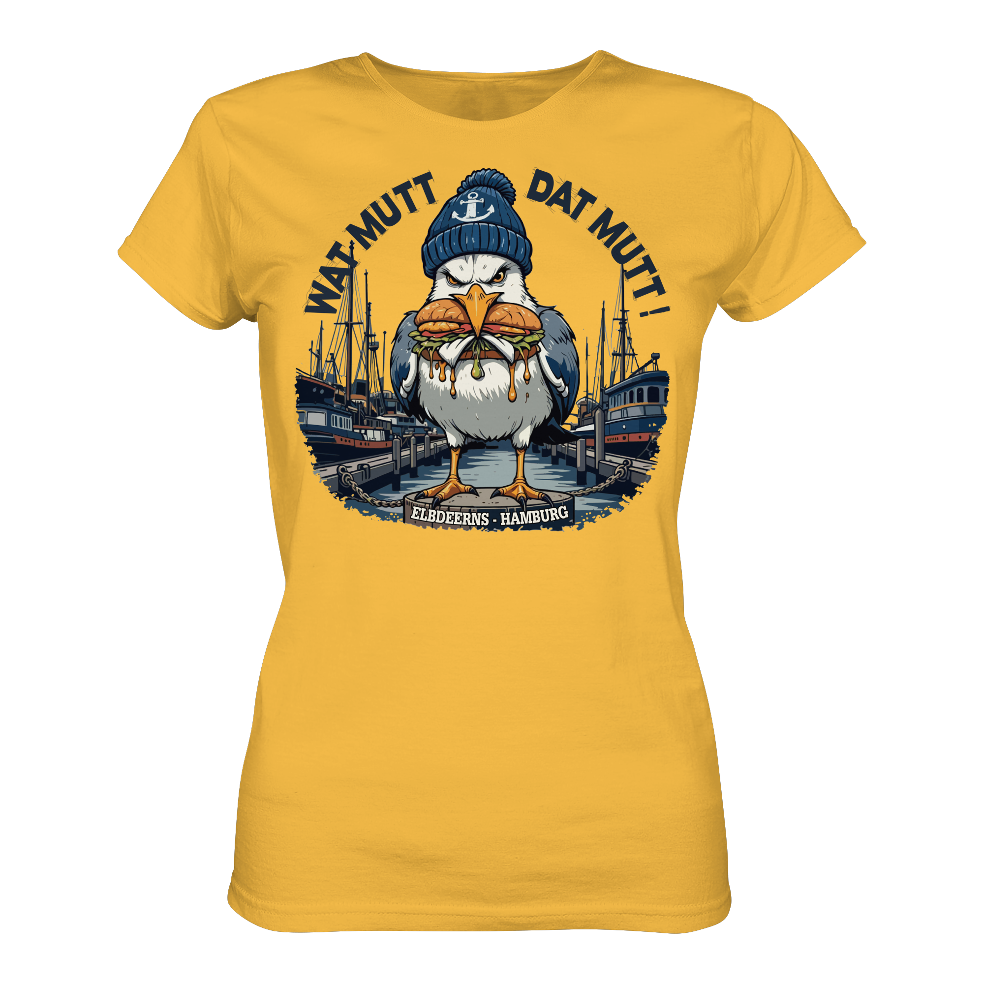 Elbdeerns - WAT MUTT DAT MUTT - Ladies Premium Shirt