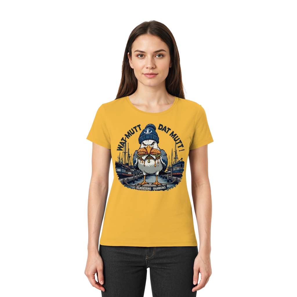 Elbdeerns - WAT MUTT DAT MUTT - Ladies Premium Shirt