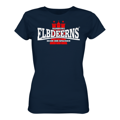 Elbdeerns "Moin ihr Spacken" - Ladies Premium Shirt