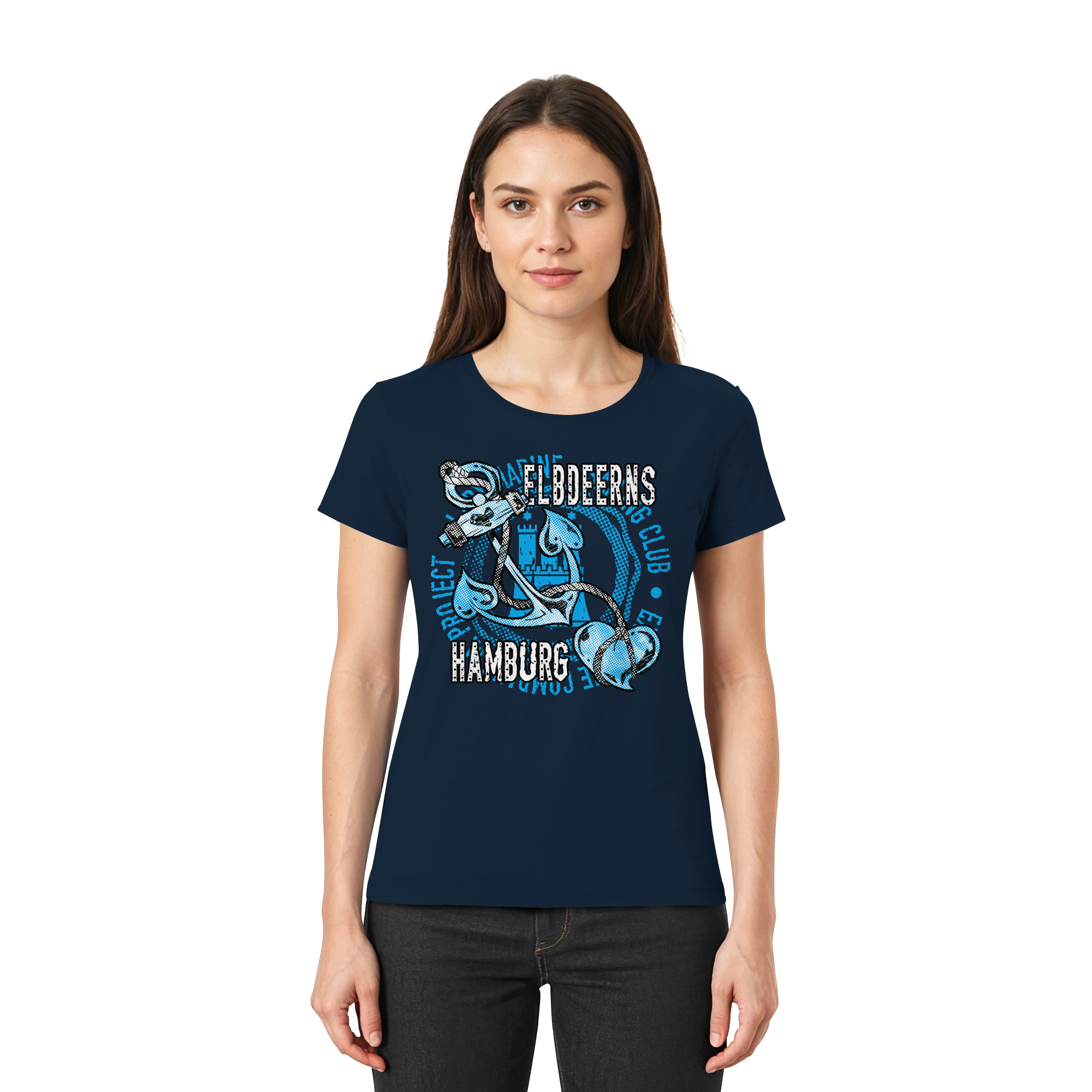 Elbdeerns "Club" - Ladies Premium Shirt