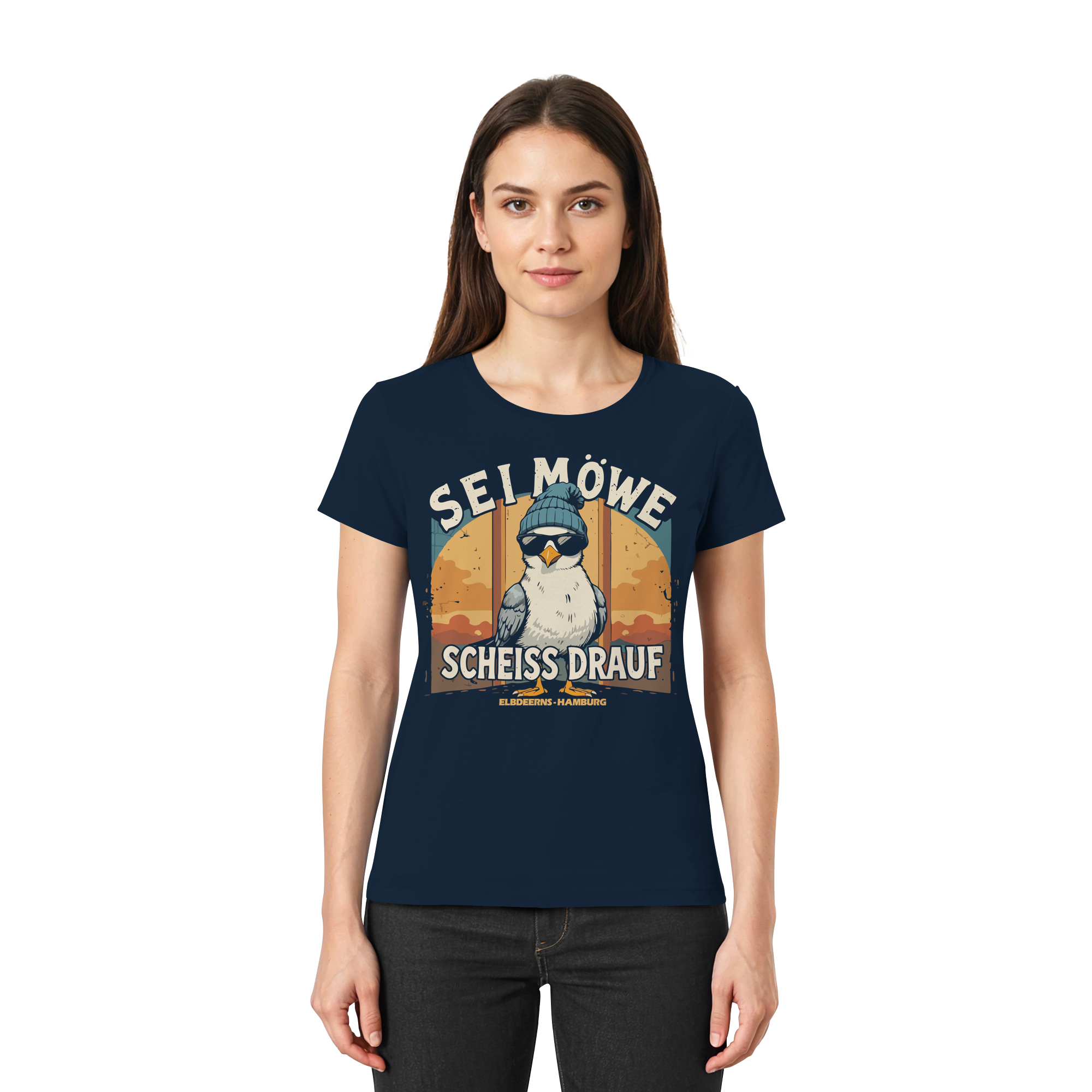Elbdeerns - sei Möwe... - Ladies Premium Shirt