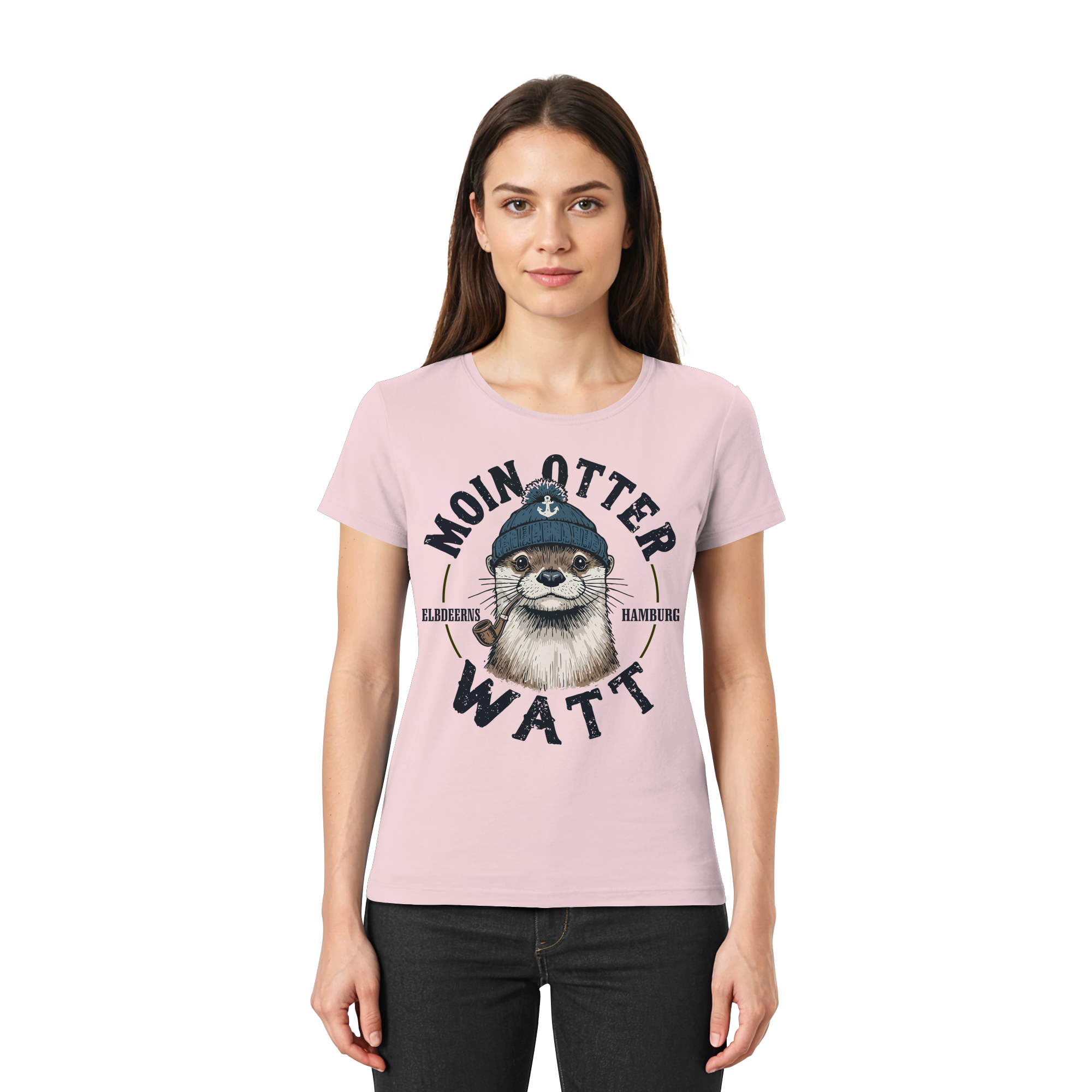 Elbdeerns - MOIN oder WATT - Ladies Premium Shirt