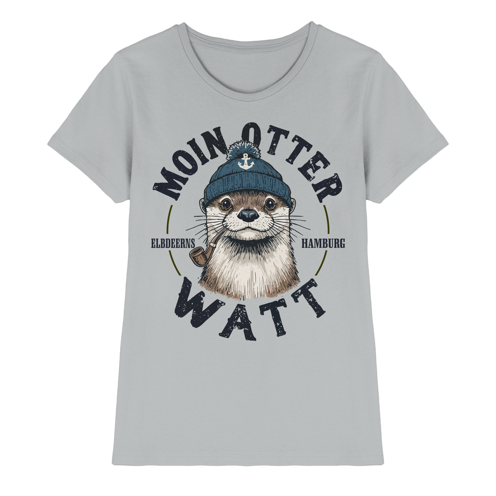 Elbdeerns - MOIN oder WATT - Ladies Premium Shirt