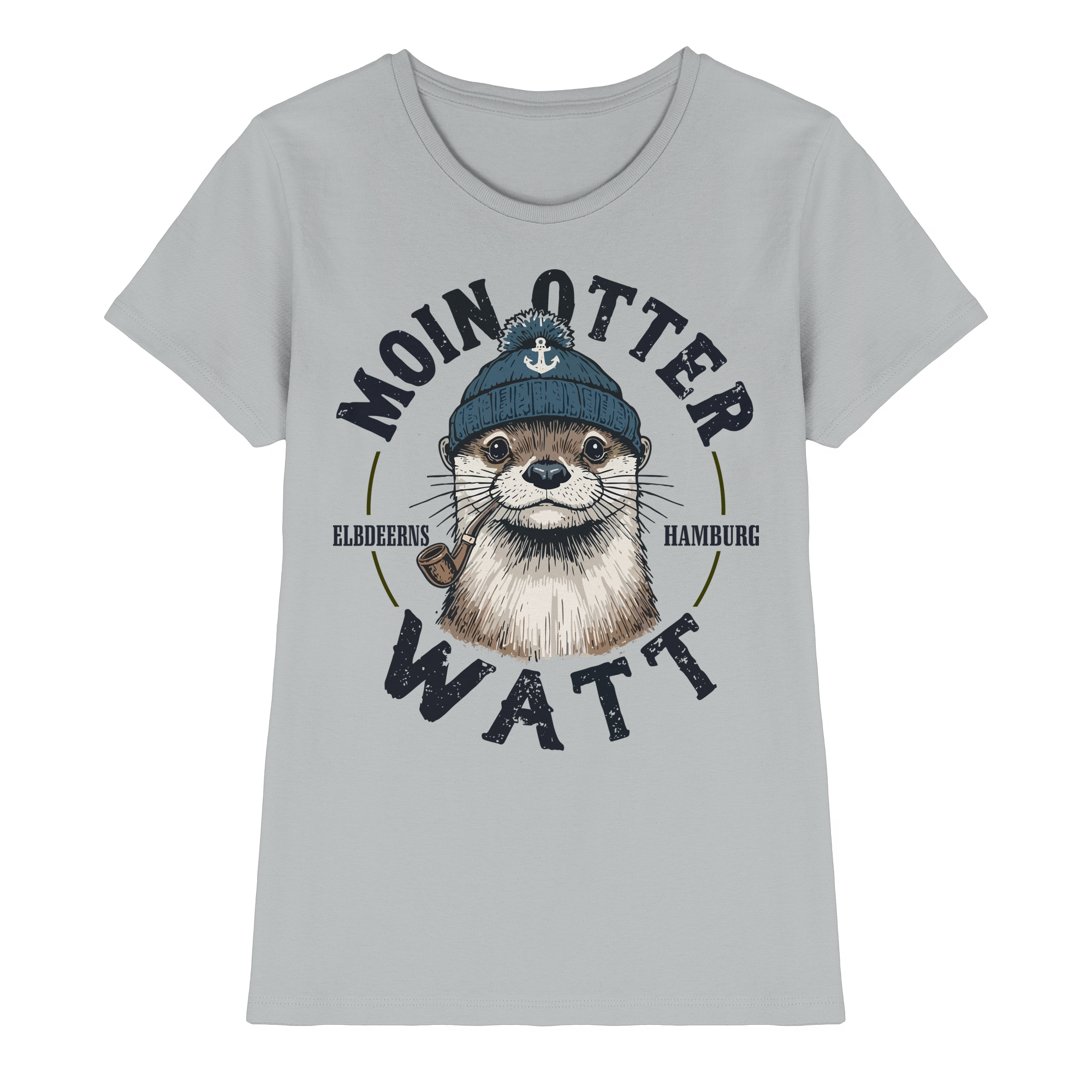 Elbdeerns - MOIN oder WATT - Ladies Premium Shirt