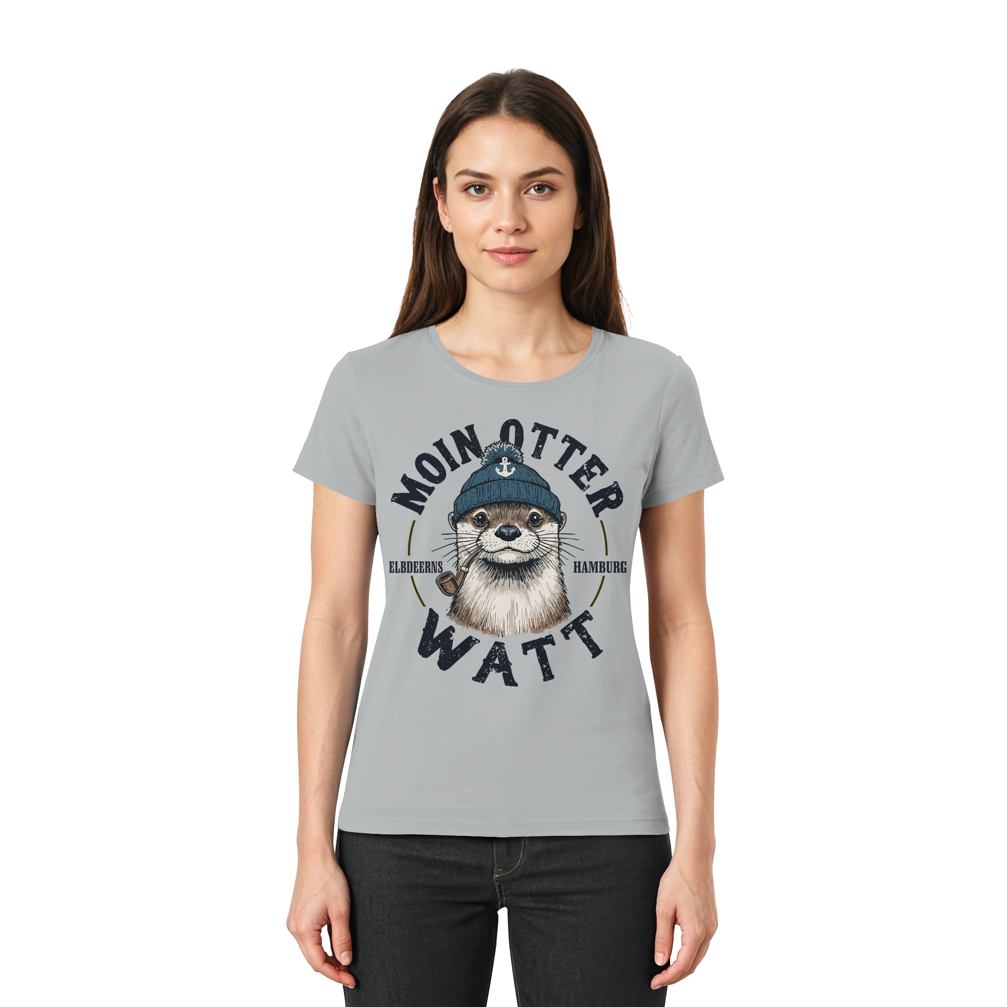 Elbdeerns - MOIN oder WATT - Ladies Premium Shirt