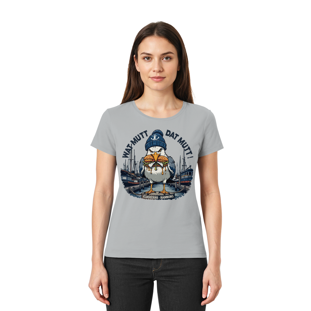 Elbdeerns - WAT MUTT DAT MUTT - Ladies Premium Shirt