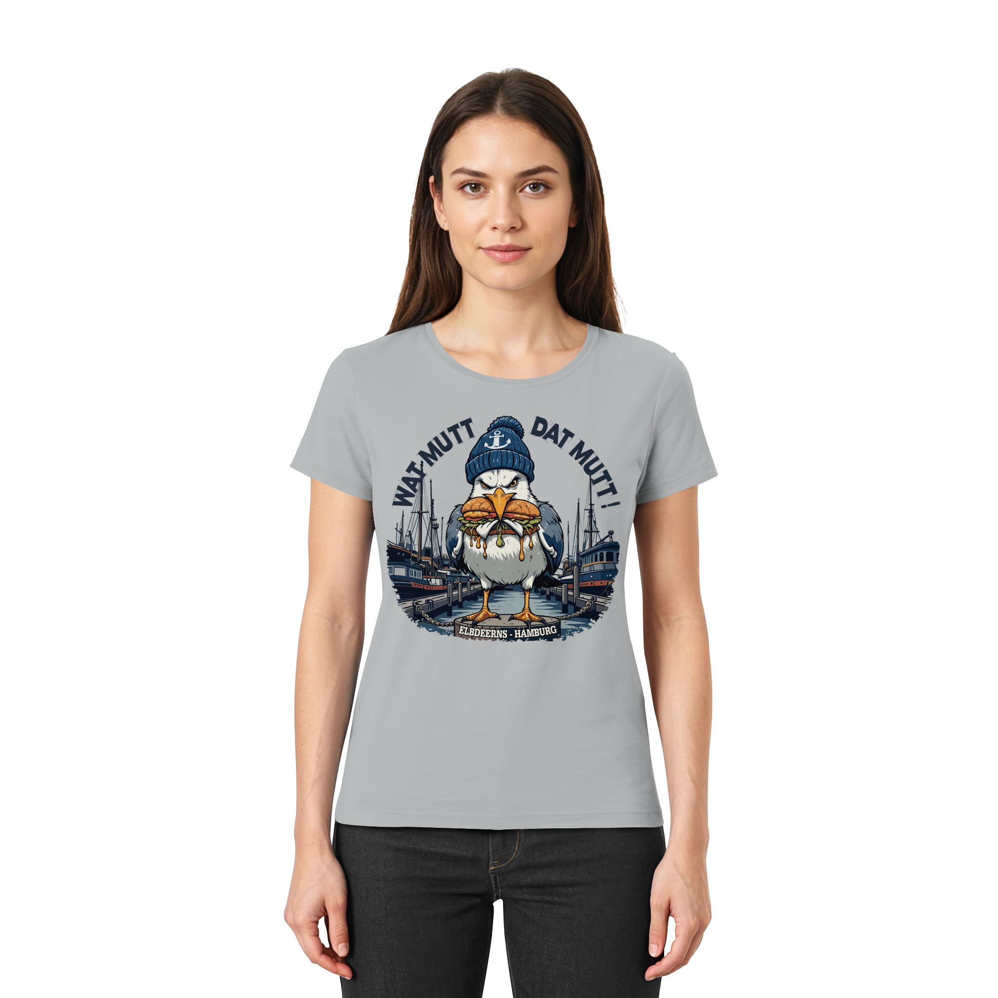 Elbdeerns - WAT MUTT DAT MUTT - Ladies Premium Shirt