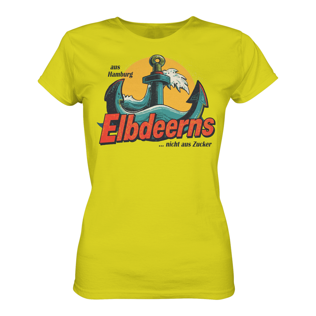 Elbdeerns - nicht aus Zucker - Ladies Premium Shirt