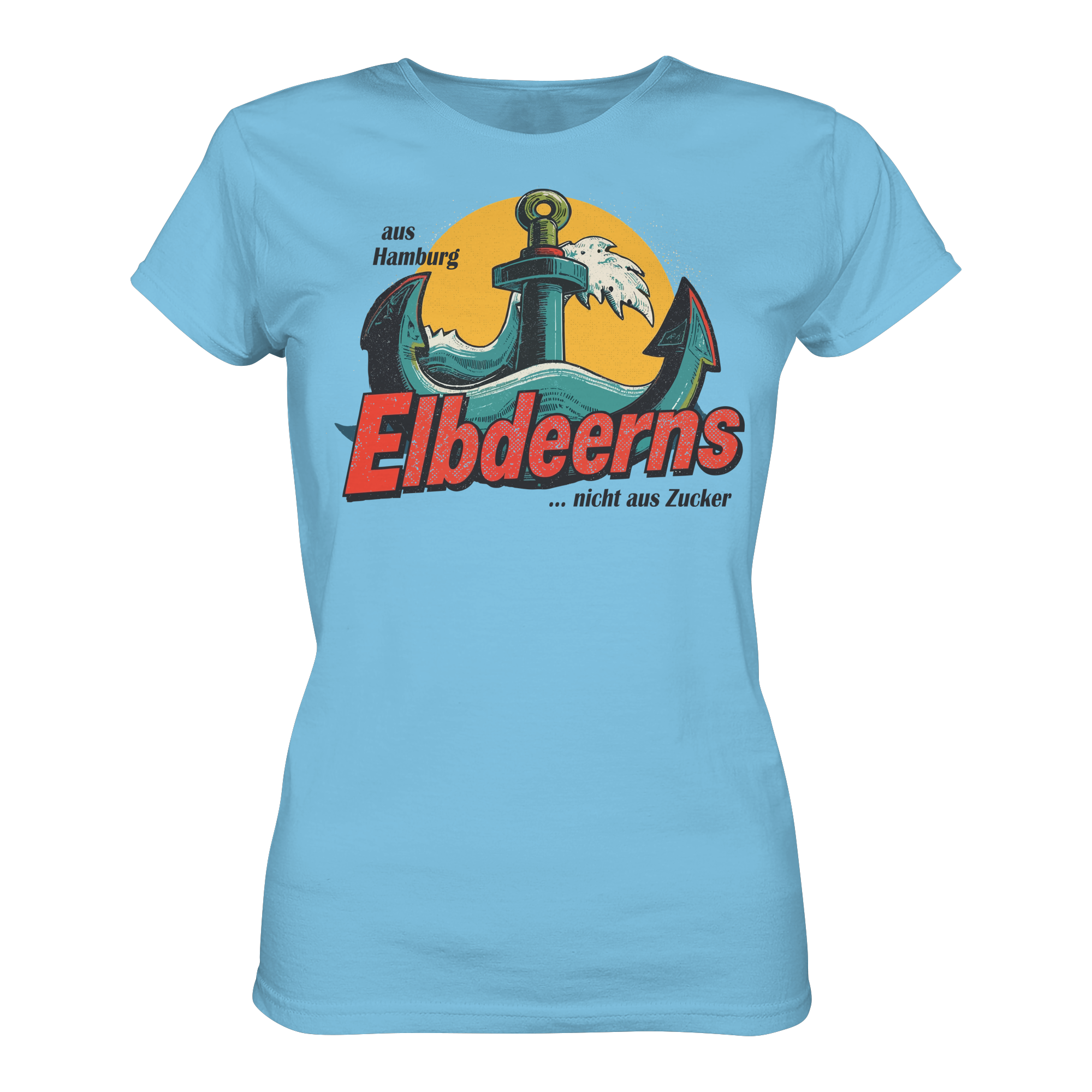 Elbdeerns - nicht aus Zucker - Ladies Premium Shirt