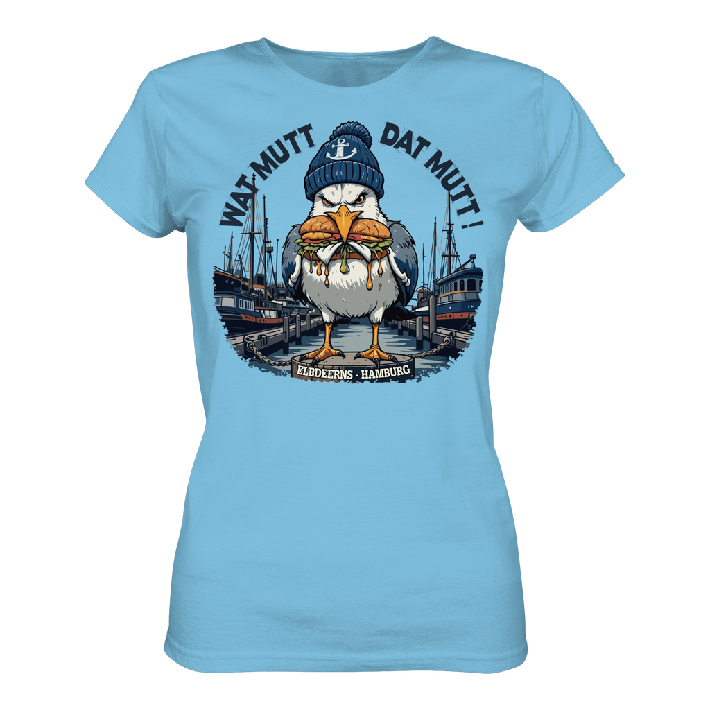 Elbdeerns - WAT MUTT DAT MUTT - Ladies Premium Shirt