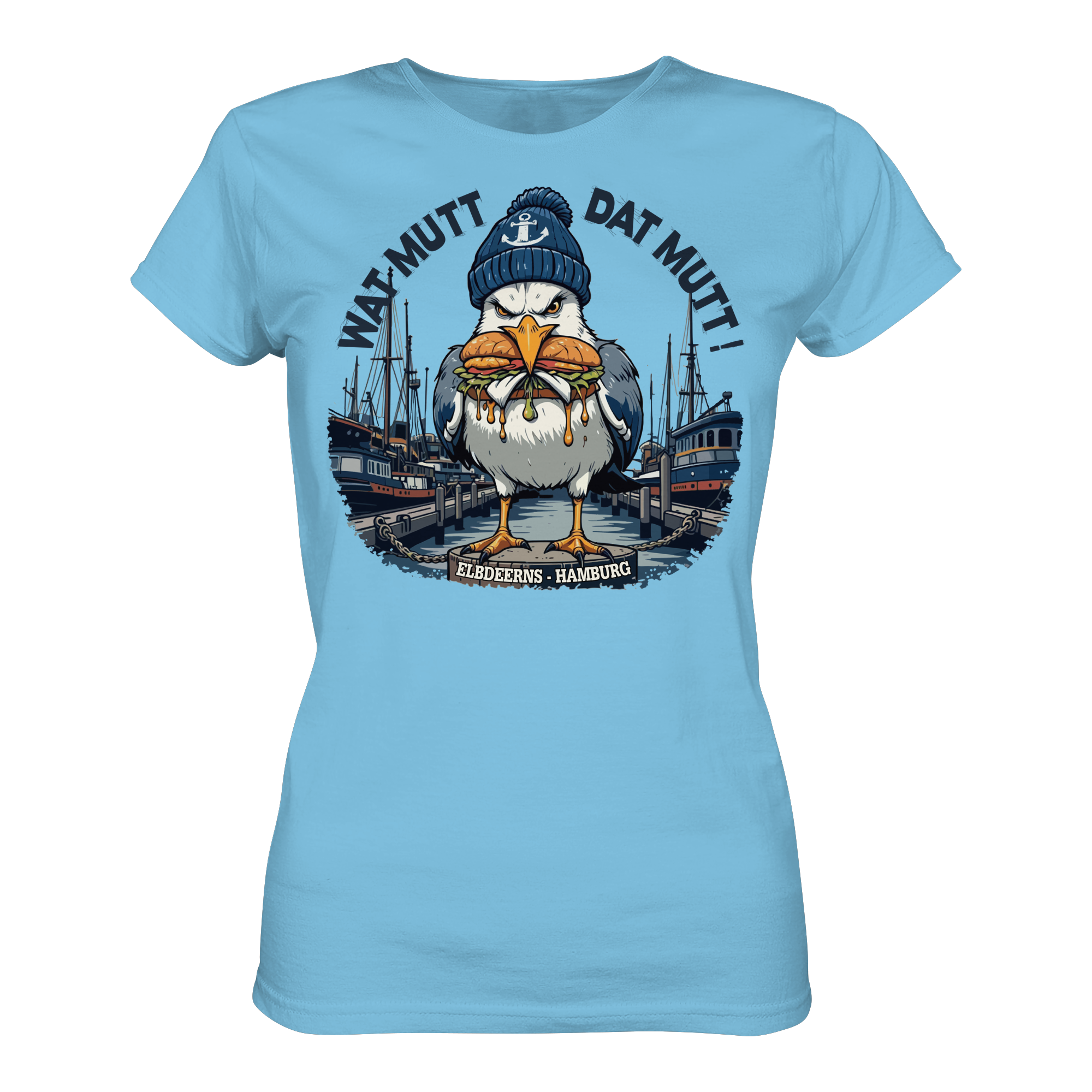 Elbdeerns - WAT MUTT DAT MUTT - Ladies Premium Shirt