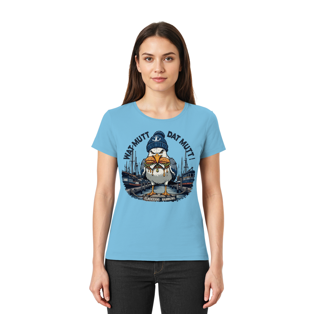 Elbdeerns - WAT MUTT DAT MUTT - Ladies Premium Shirt