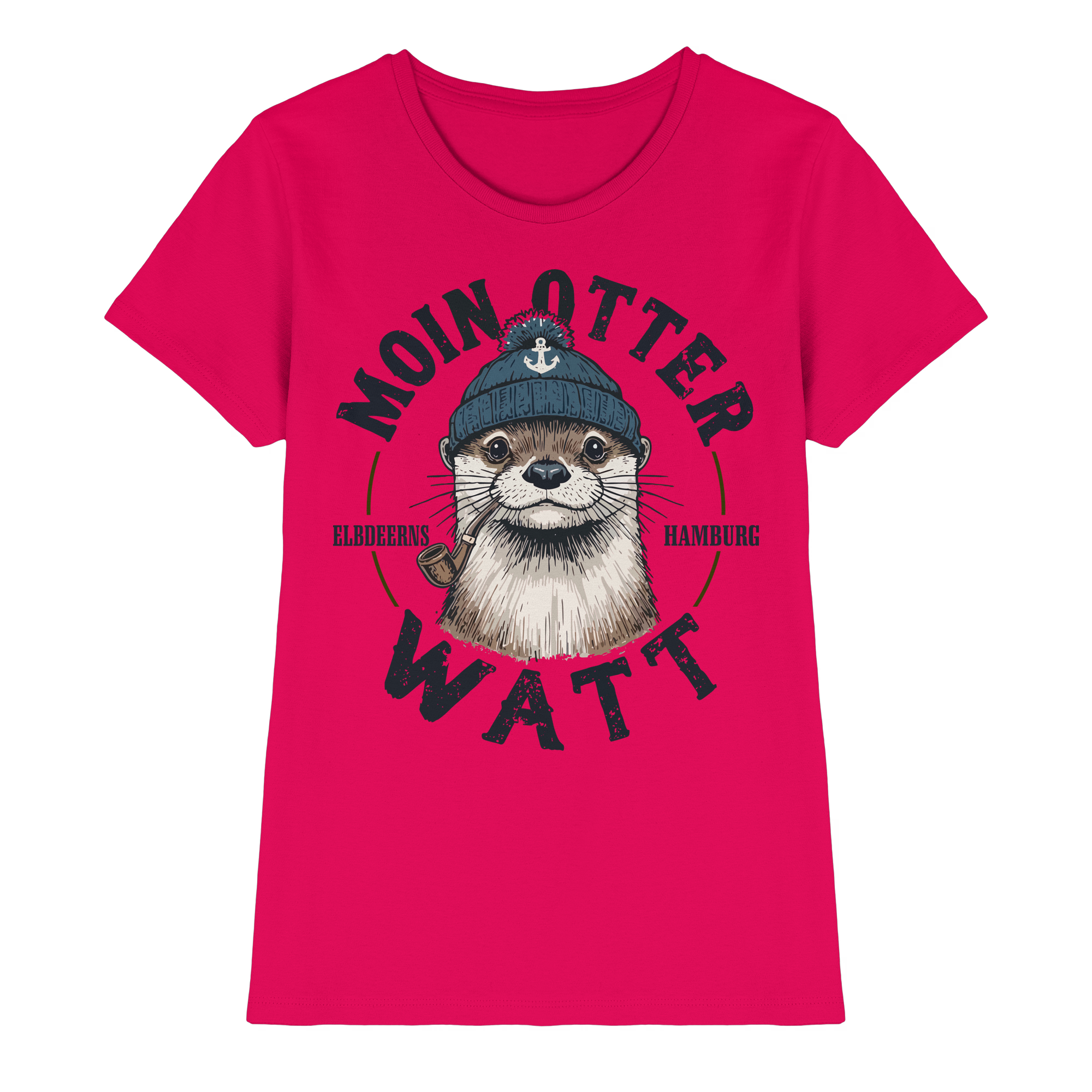 Elbdeerns - MOIN oder WATT - Ladies Premium Shirt