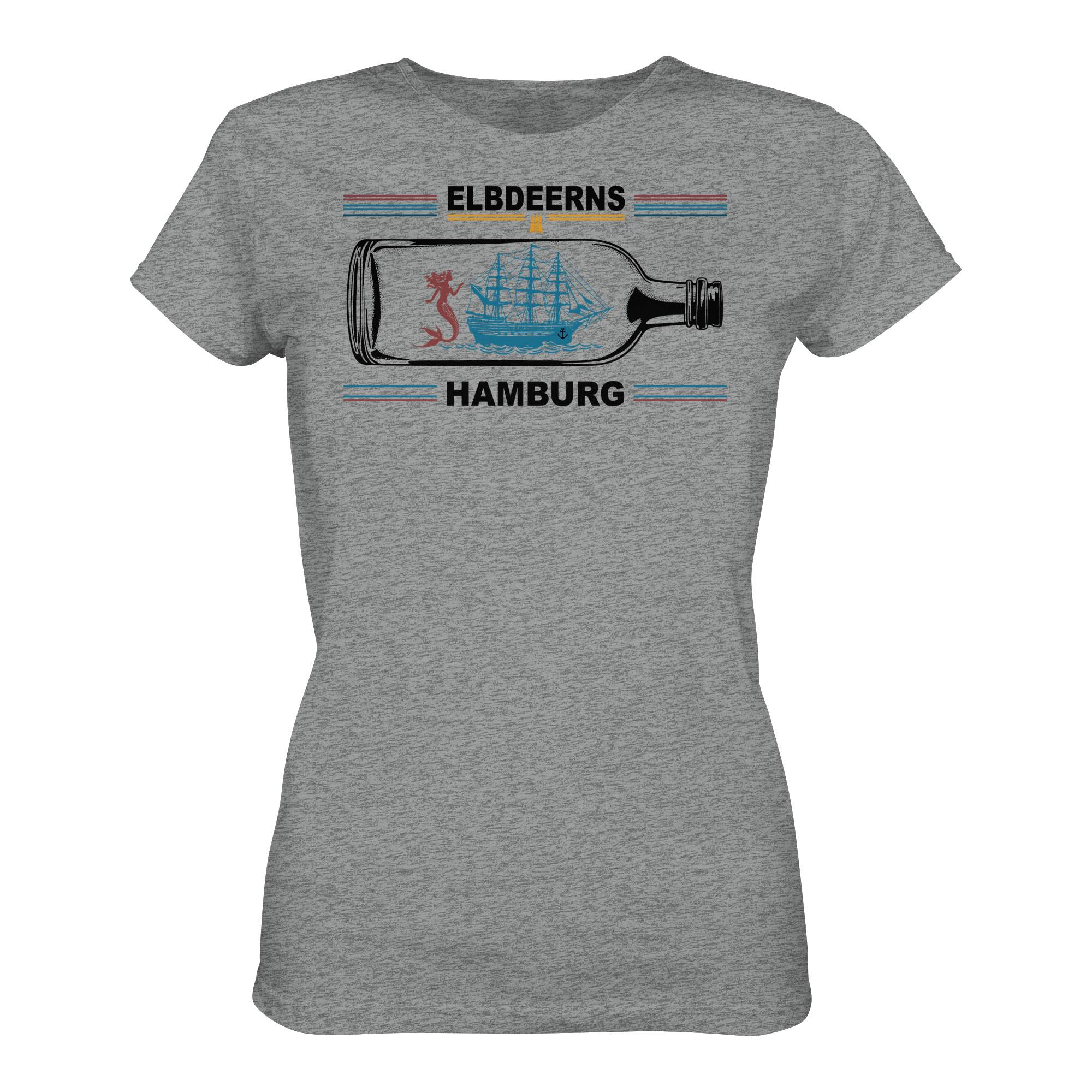 Elbdeerns "Buddelschiff" - Ladies Premium Shirt