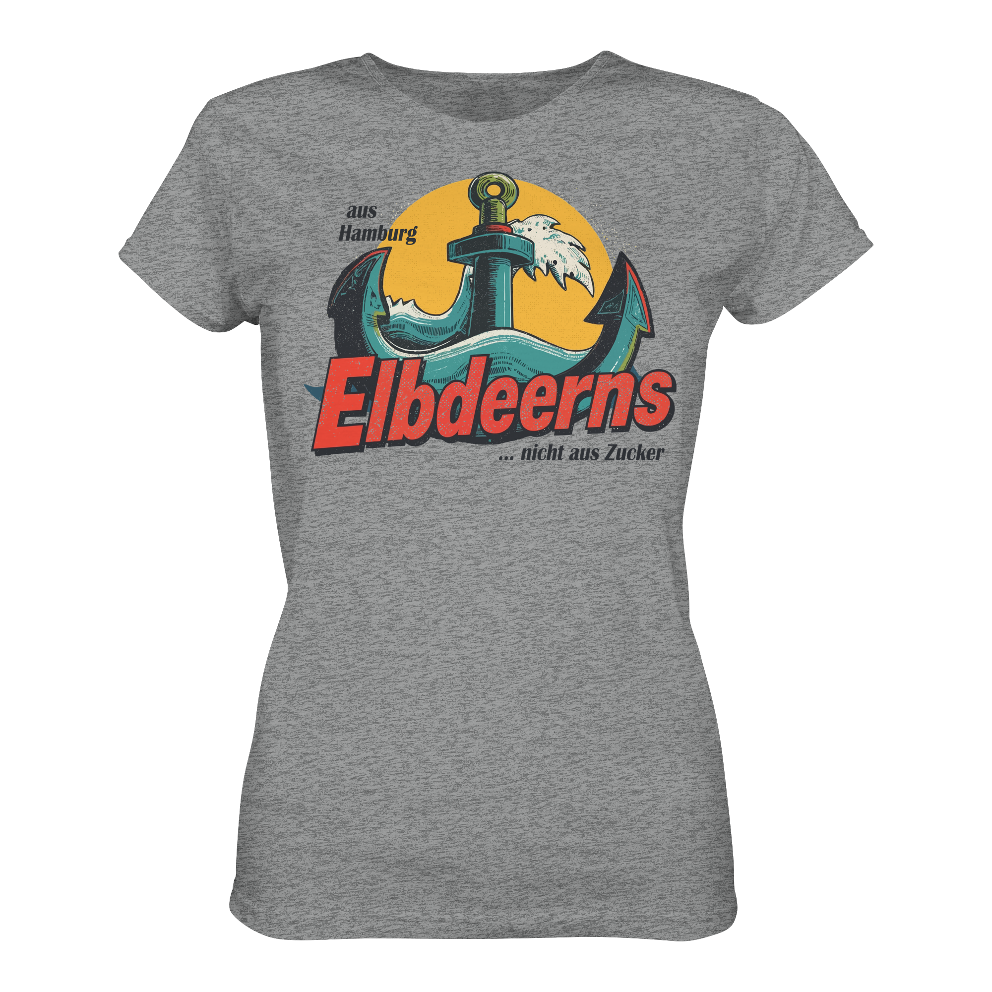 Elbdeerns - nicht aus Zucker - Ladies Premium Shirt