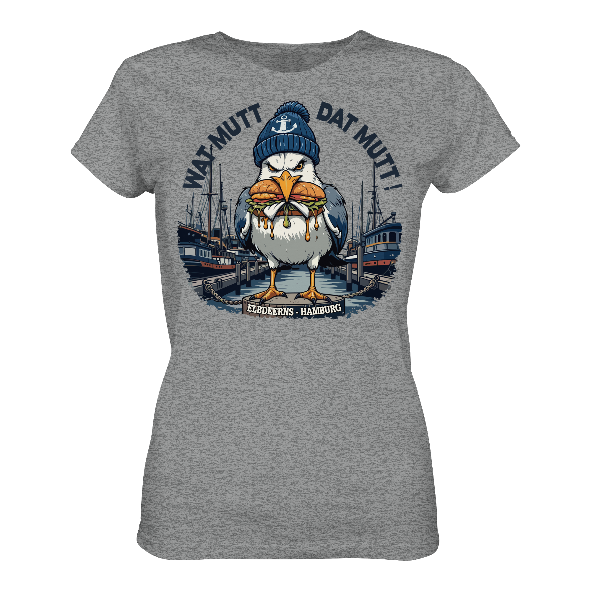 Elbdeerns - WAT MUTT DAT MUTT - Ladies Premium Shirt