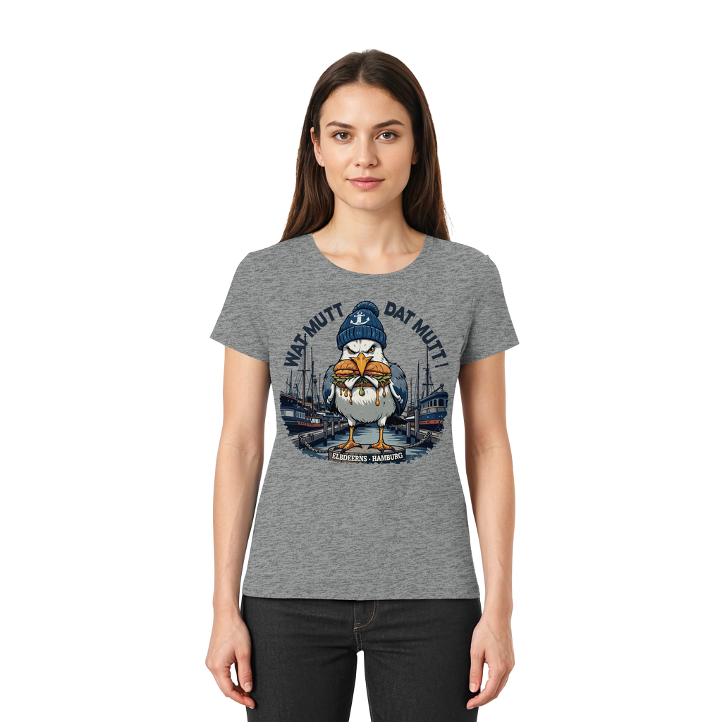 Elbdeerns - WAT MUTT DAT MUTT - Ladies Premium Shirt