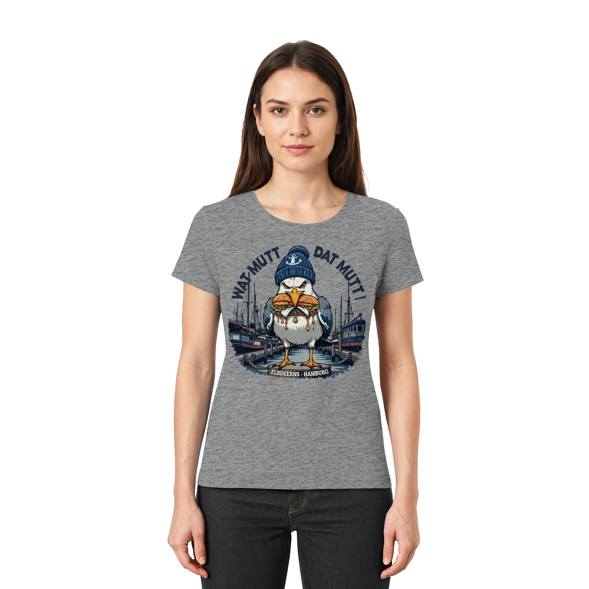 Elbdeerns - WAT MUTT DAT MUTT - Ladies Premium Shirt